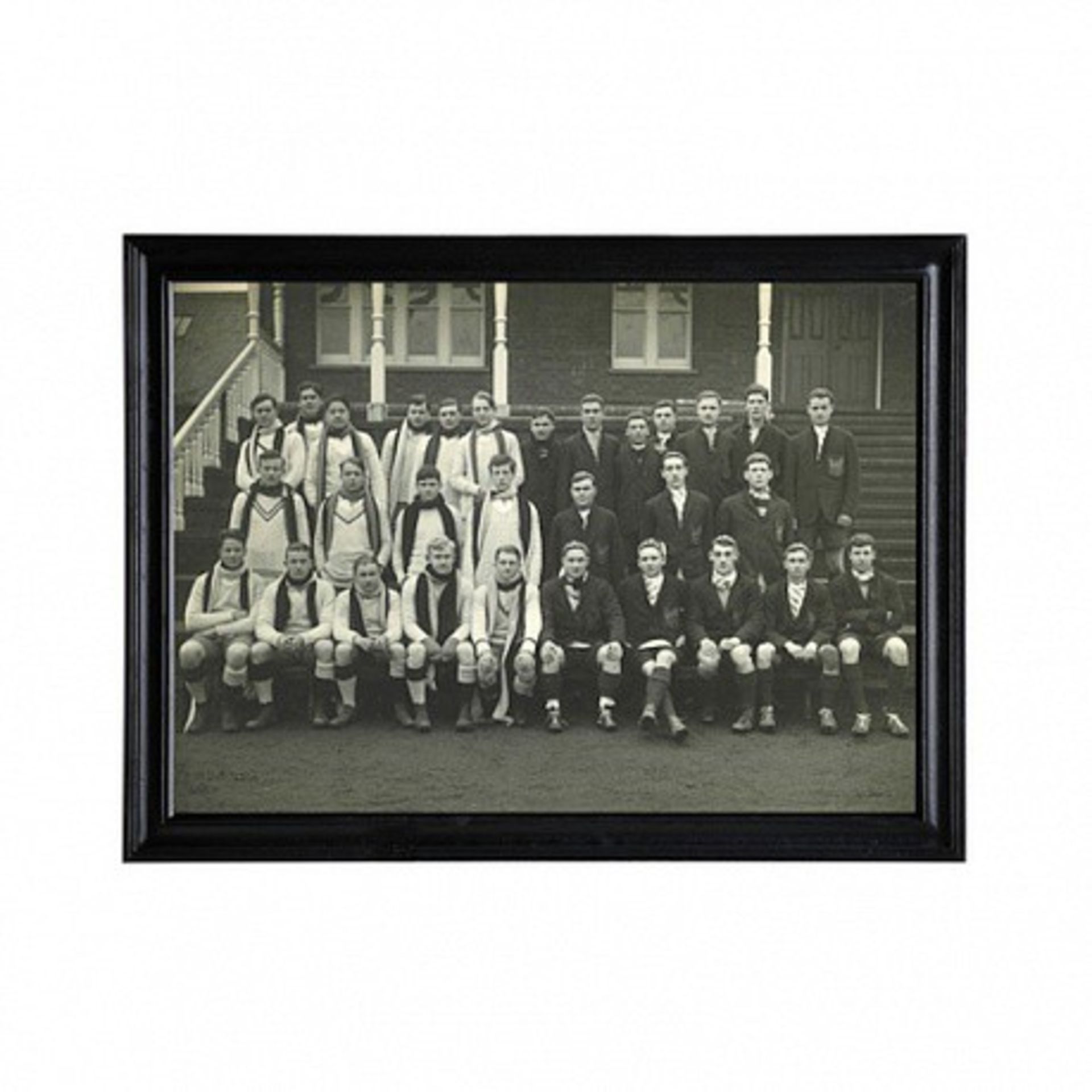 Sporting Eton College Vs Bedford(84x64) Art - Artwork Black Wood