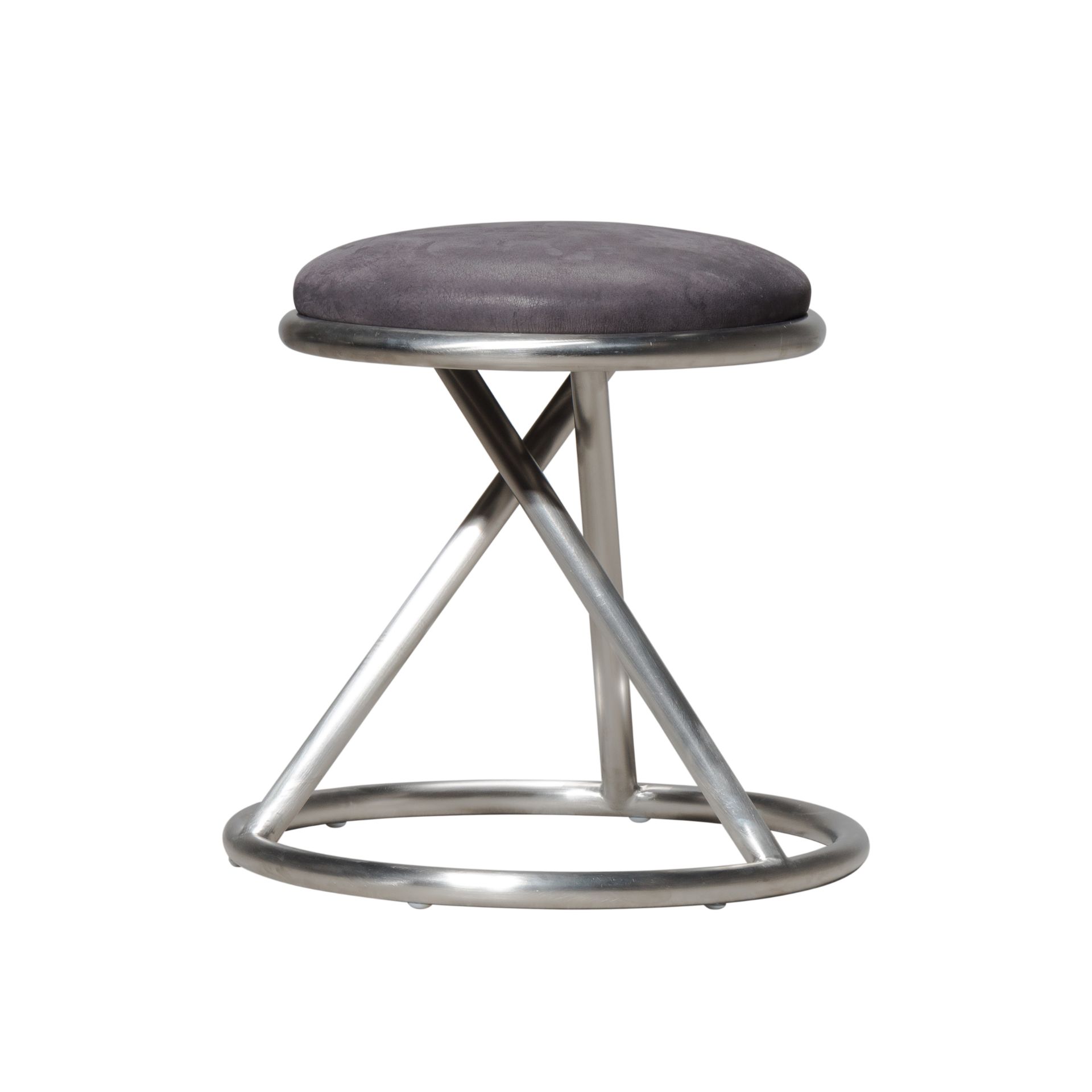 Joker Dining Chair Safari Ari Black & Brushed Steel 50x50x48.5cm RRP £ 699