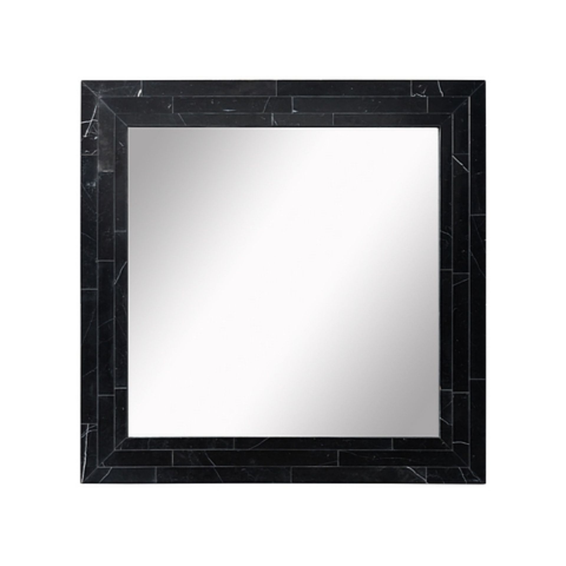 Blockos Mirror (135x135) Marble Black Polished 135x135x5.6cm RRP £ 1860
