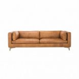 Dwell Sofa 2 Seater Napinha Camel & Weathered Oak 182x85x72cm RRP £ 3801