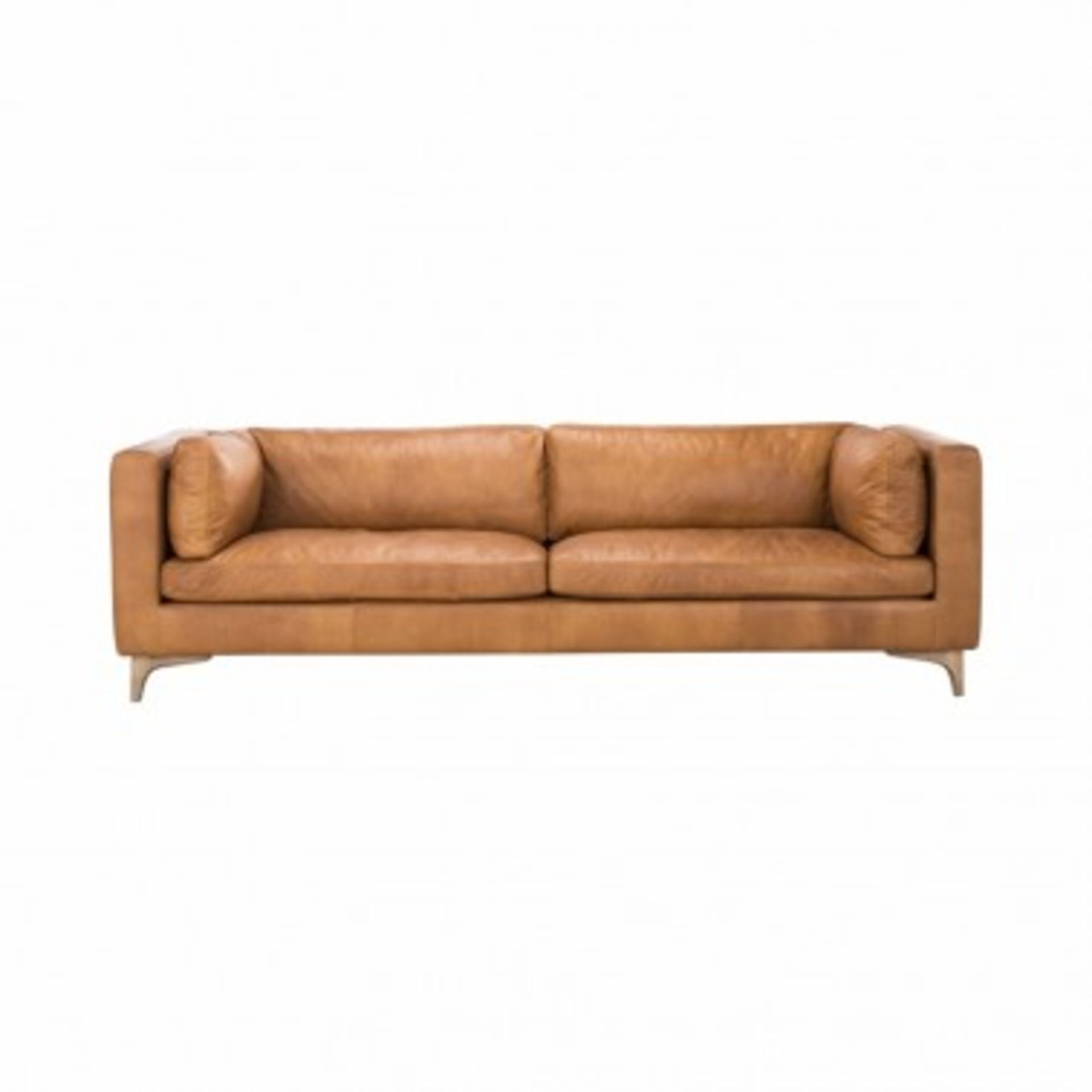 Dwell Sofa 2 Seater Napinha Camel & Weathered Oak 182x85x72cm RRP £ 3801