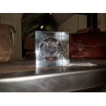 Adventurer Cube W/Sphere 15x15x15cm Amber 15x15x15cm RRP £ 858