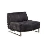 Teddy Chair Safari .Tobacco & Shiny Steel 85x99x70cm RRP £ 2832