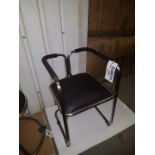 Circuit Dining Chair Safari Ari Black & Brushed Steel 47x48x70.5cm RRP £ 798