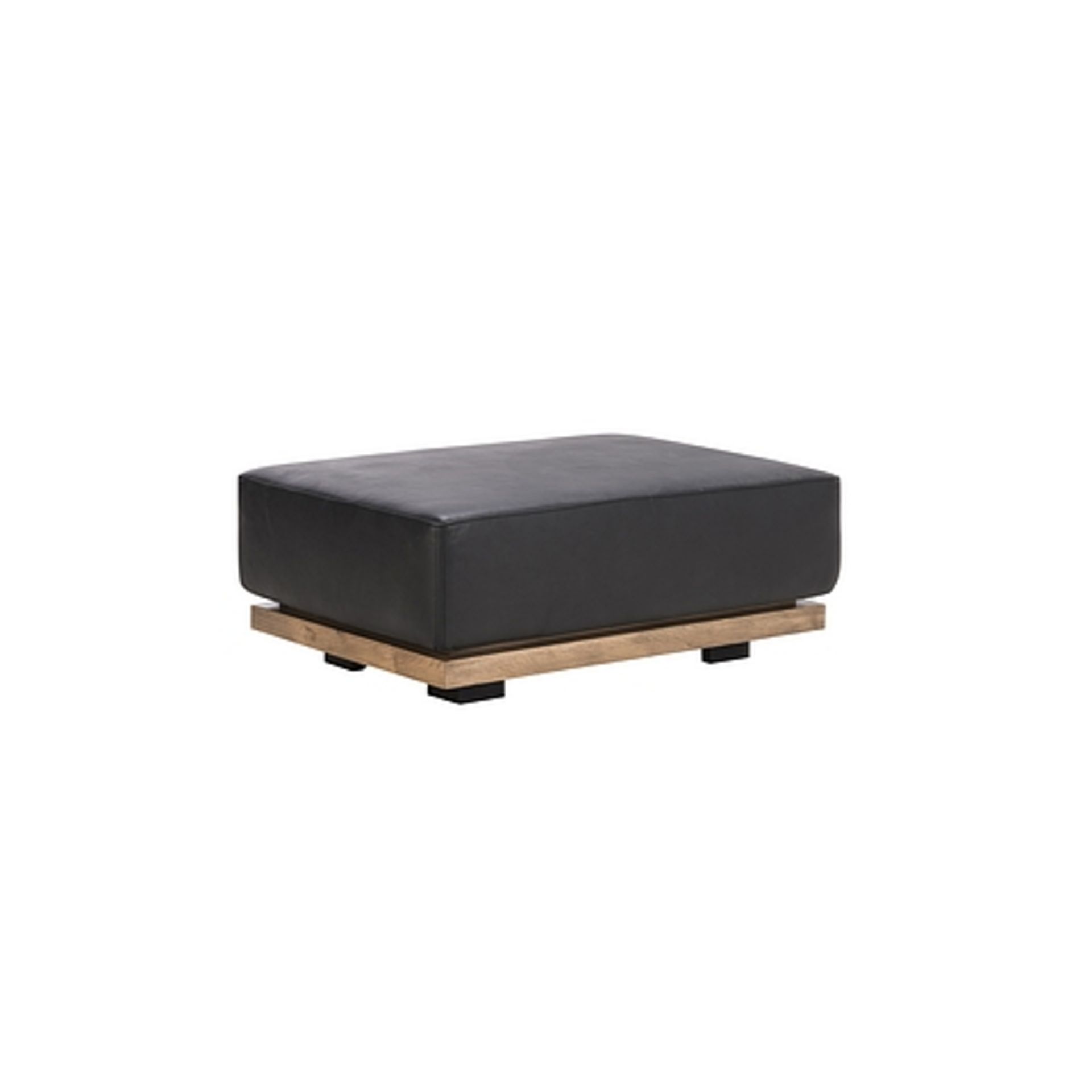 Gravity Footstool Napinha Ebony & Weathered Oak 92x70x36cm RRP £ 2199