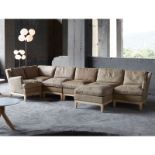 F300 Comoc Sectional Suite Comprising Of Left Hand Facing Corner New Stitching Cheyen &l RRP £9860