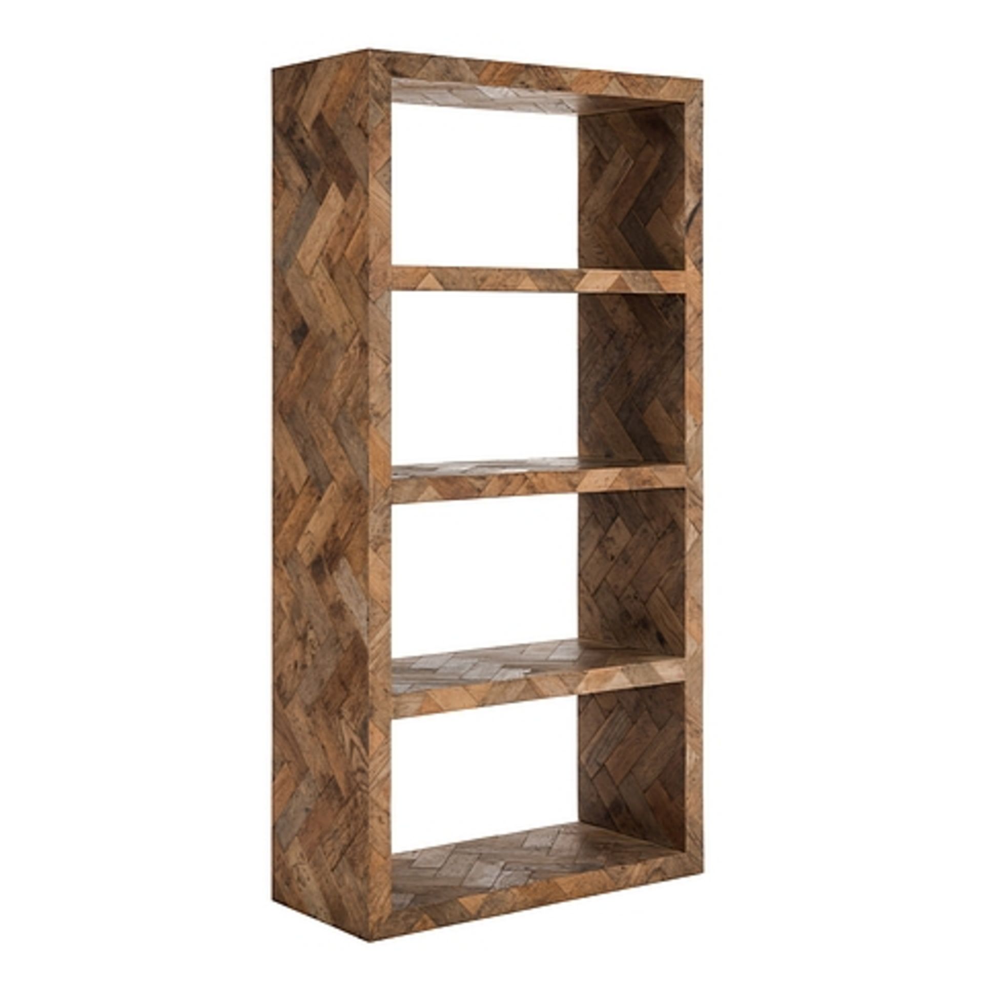Dancefloor Bookcase Parquet Oak 90x39.2x180cm RRP £ 3981