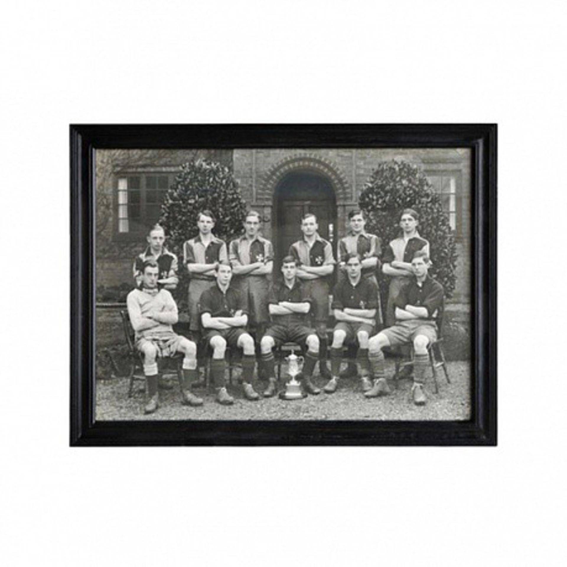 Sporting Team Trophy 1(84x64) Art - Artwork Black Wood