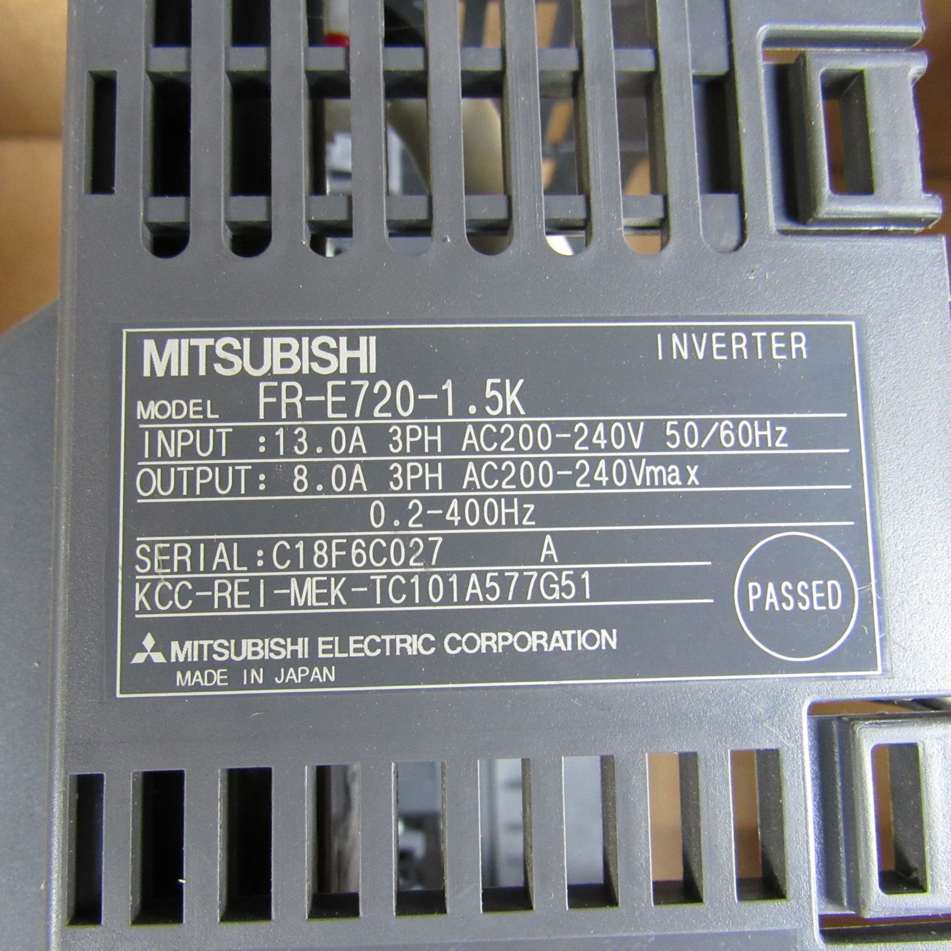 LOT OF MITSUBISHI FREQROL E700 (4) - Image 4 of 4