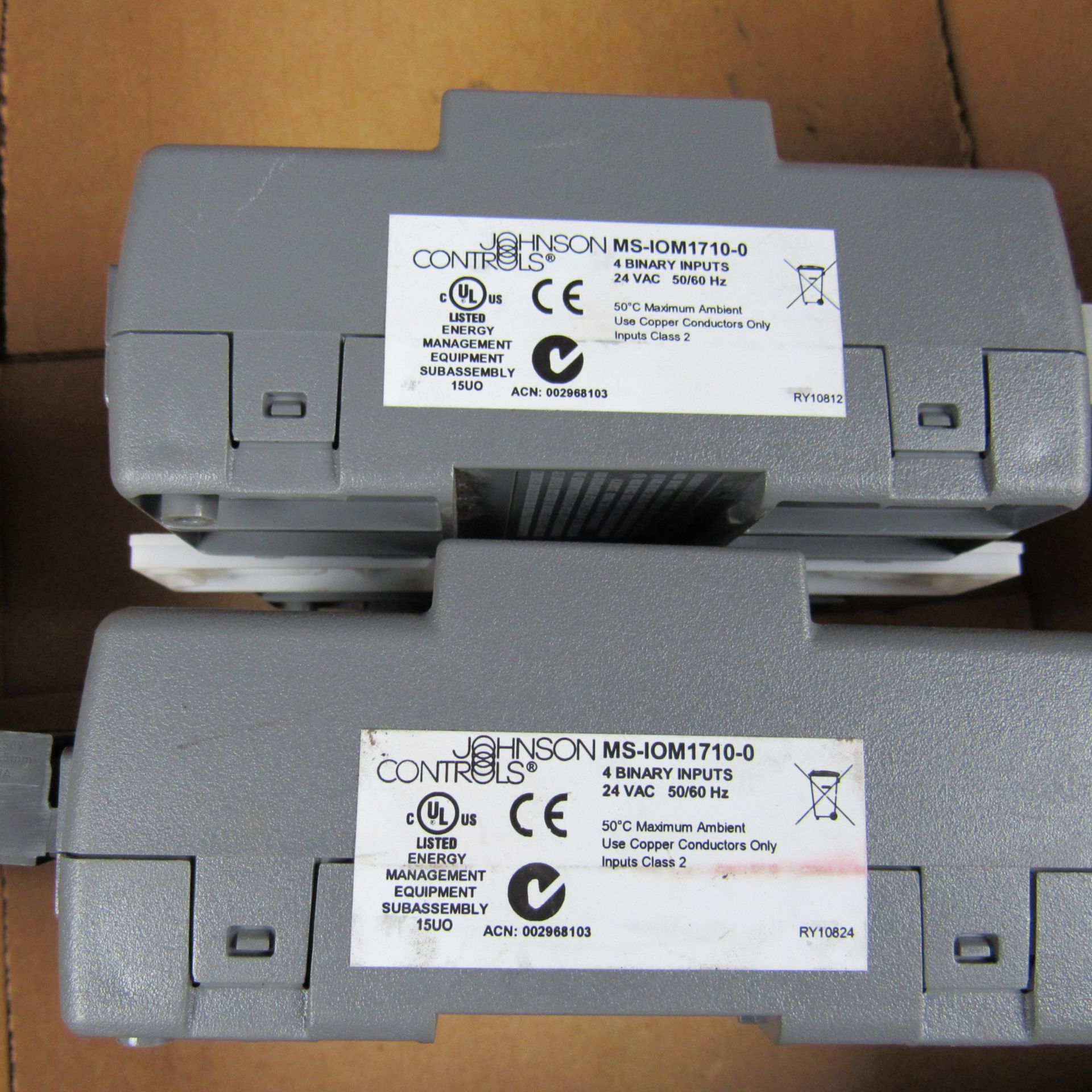 LOT OF JOHNSON CONTROLS METASYS MS-IOM1710-0 (2) - Image 2 of 2