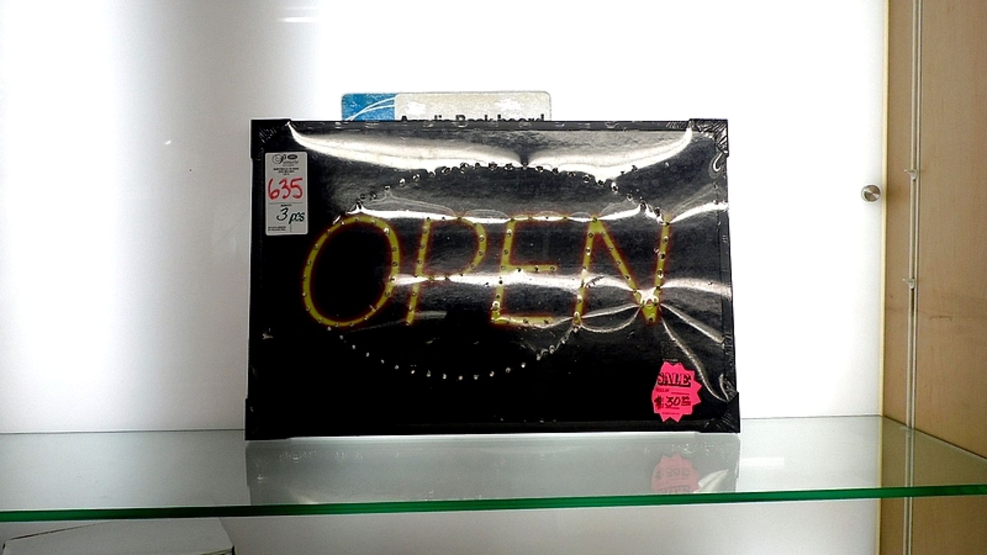 ASSORTED OPEN LIGHT UP SIGNS