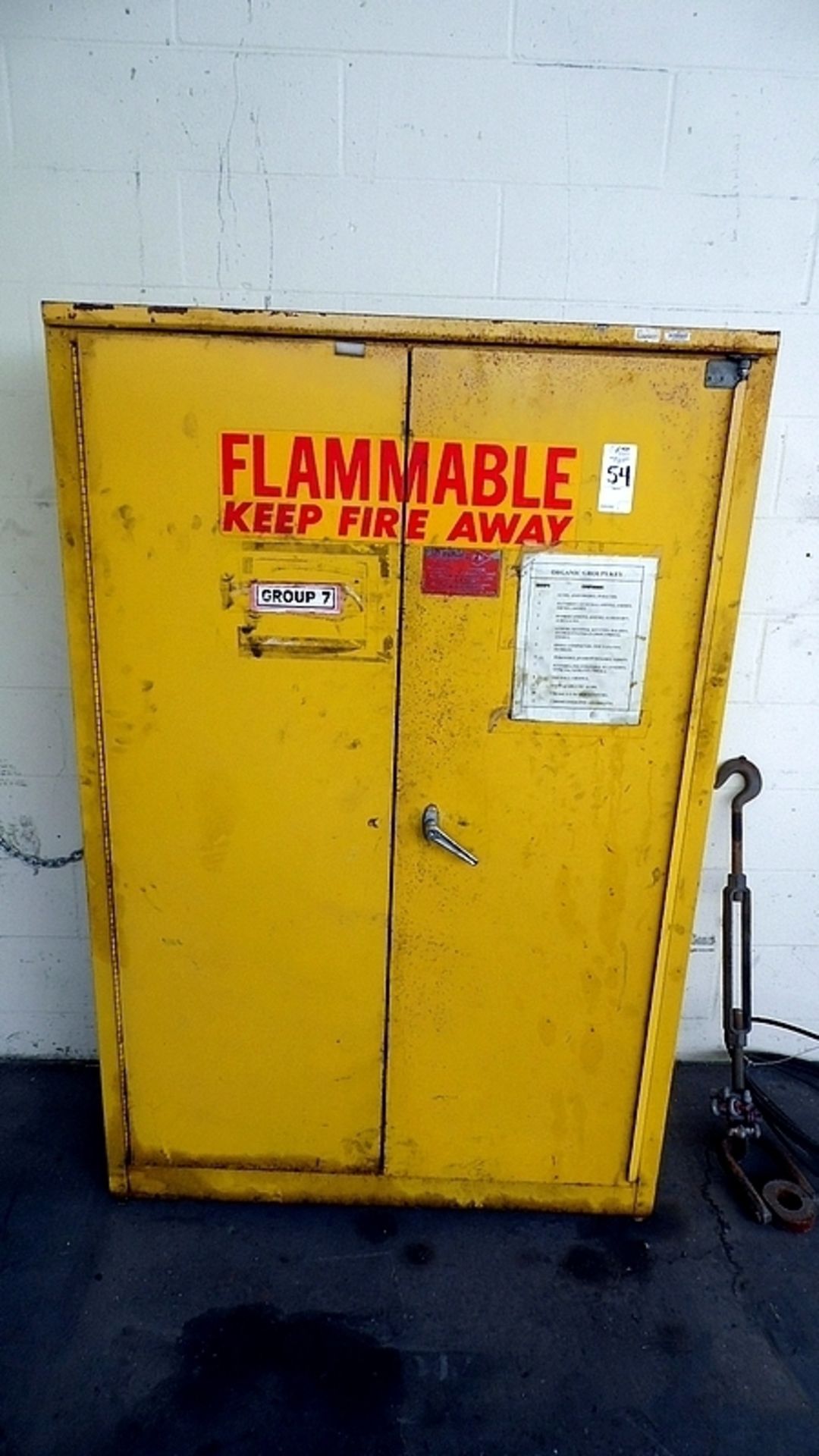 FLAMMABLE CABINETS