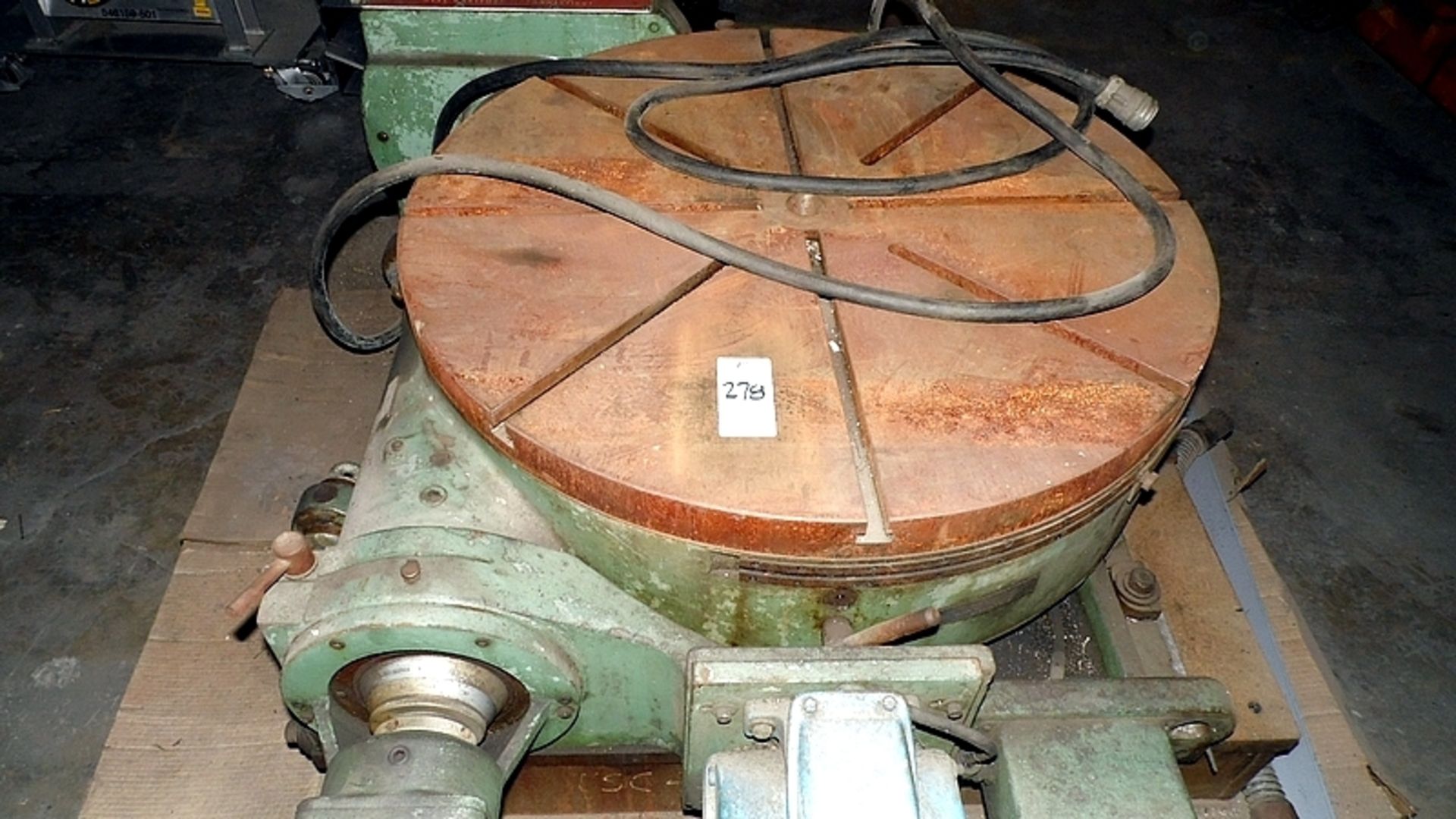 PRATT & WHITNEY 36" ROTARY TABLE