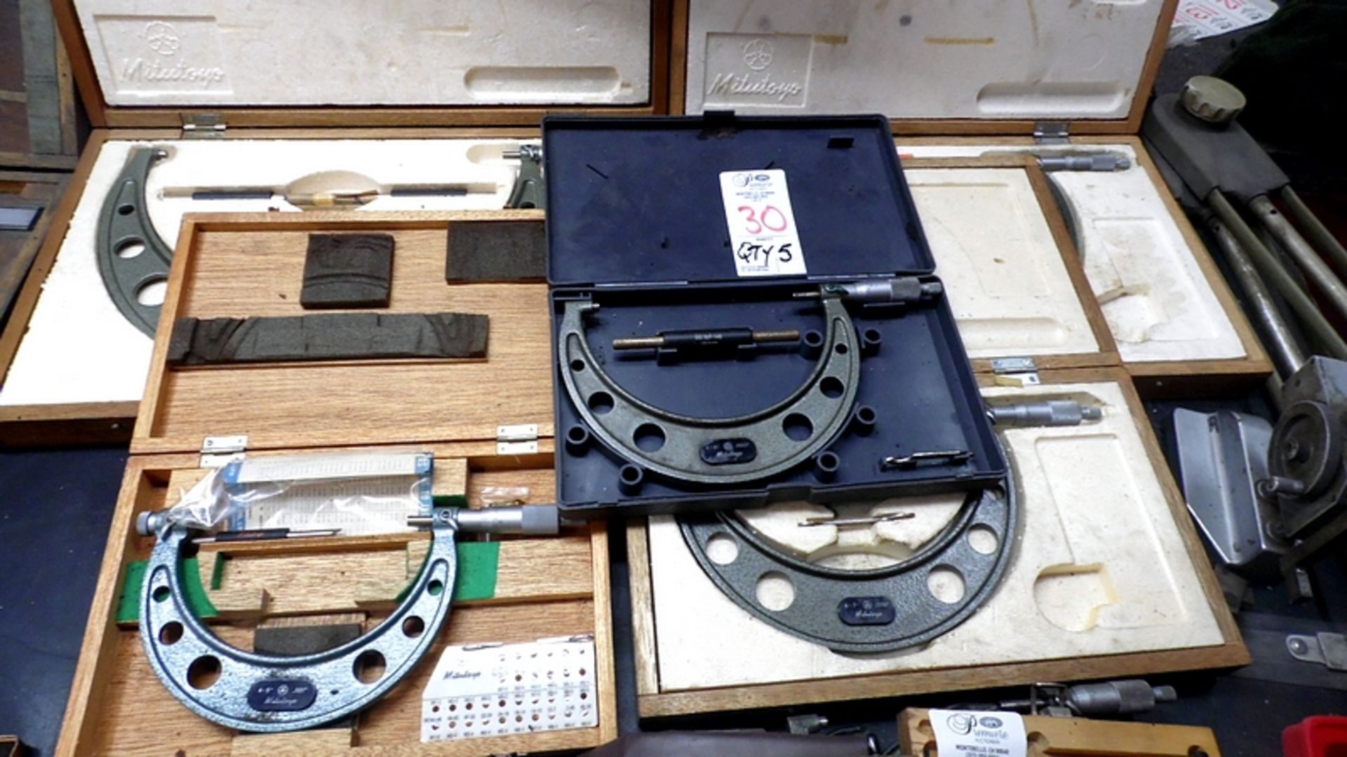 ASSORTED MITUTOYO MICROMETERS