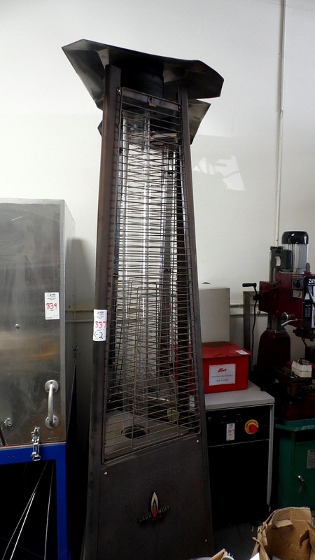 LAVA HEAT ITALIA GLASS TUBE HEATERS