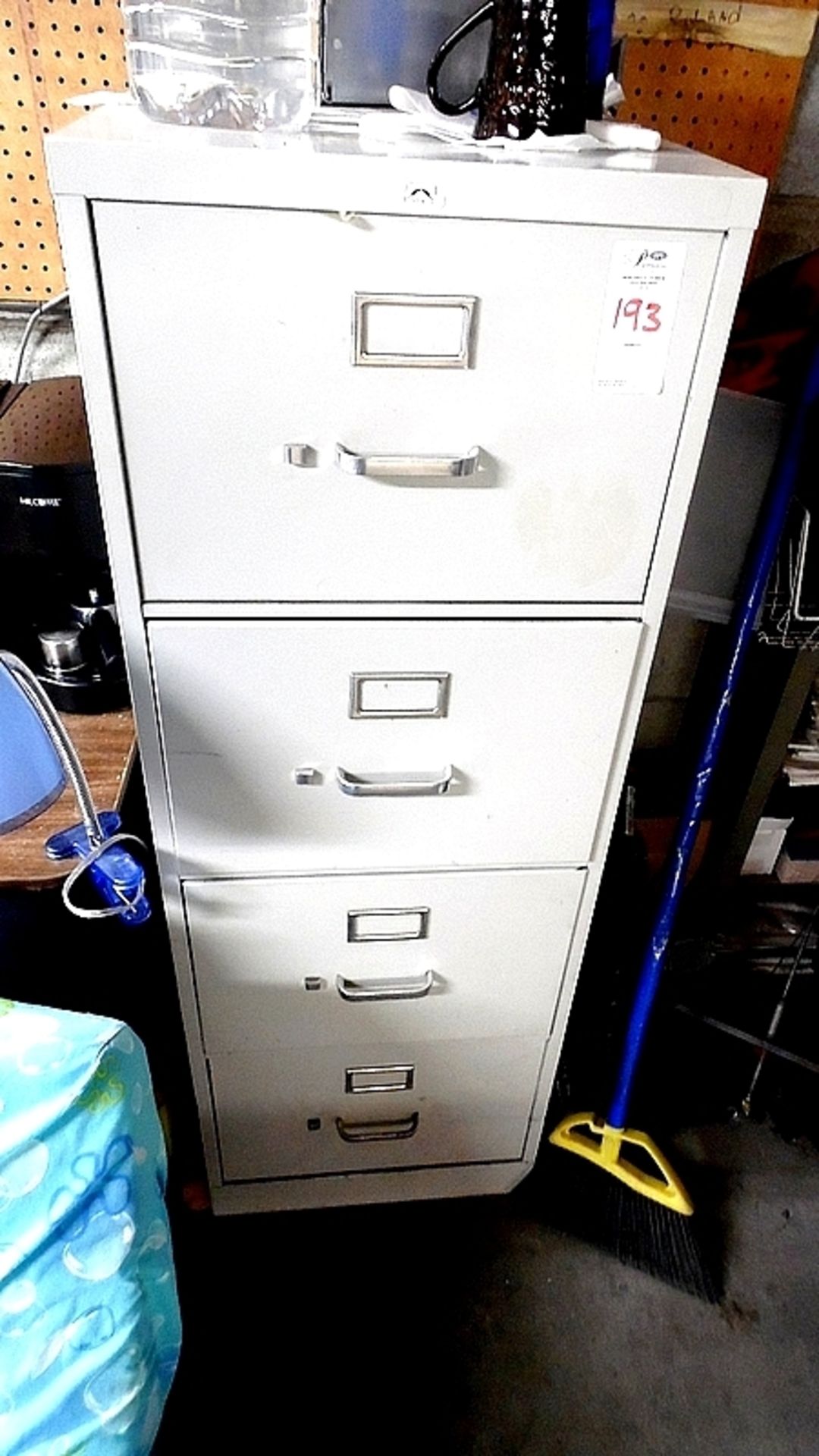 FILE CABINET w/ CONTENTS