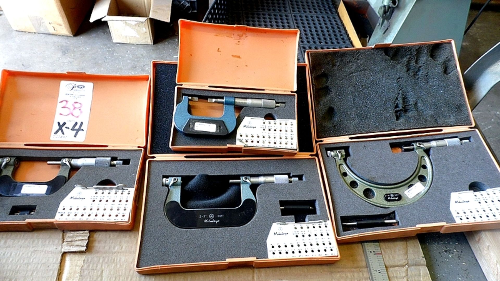 ASSORTED MITUTOYO MICROMETERS