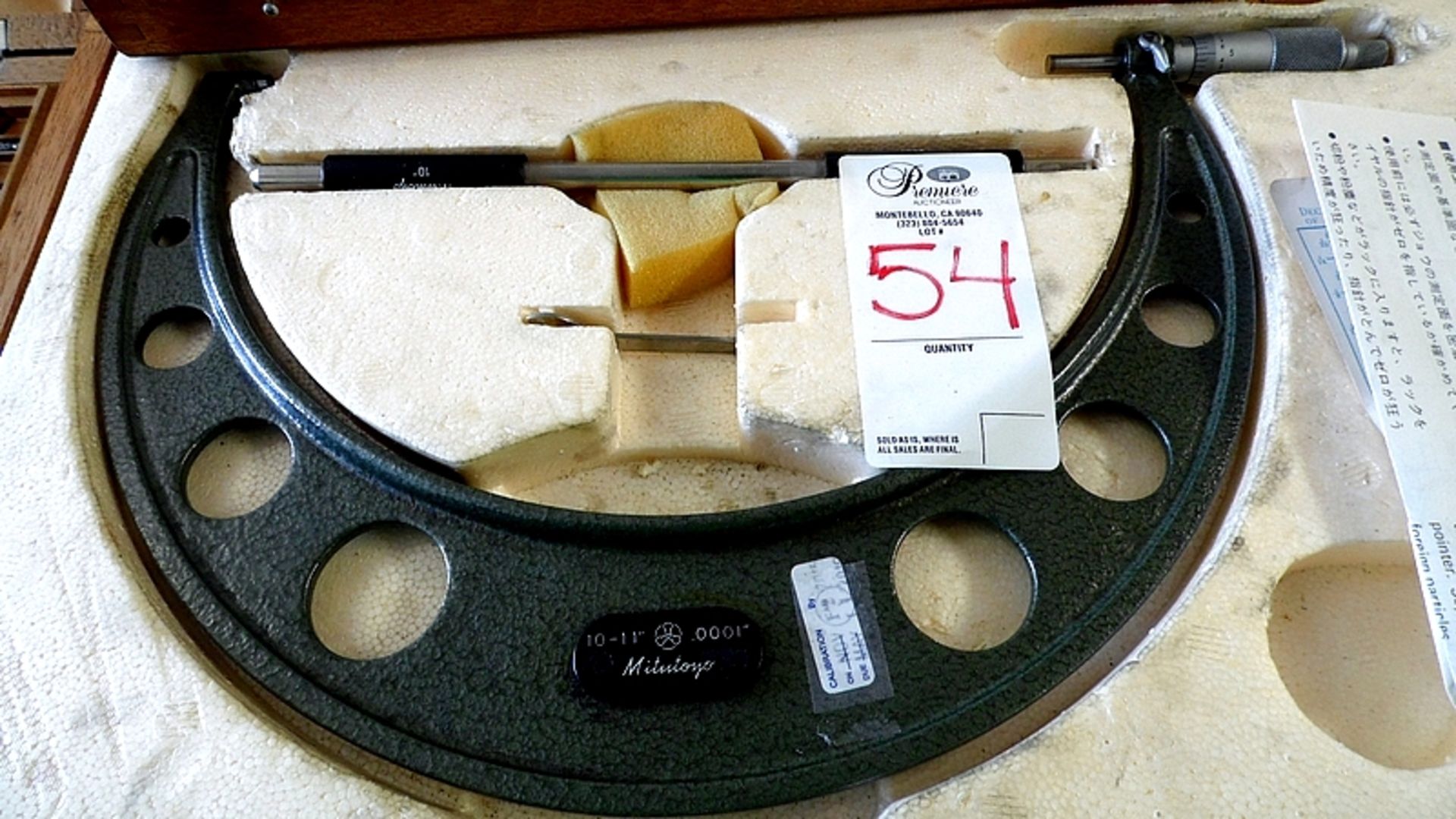 MITUTOYO MICROMETER 10"-11"