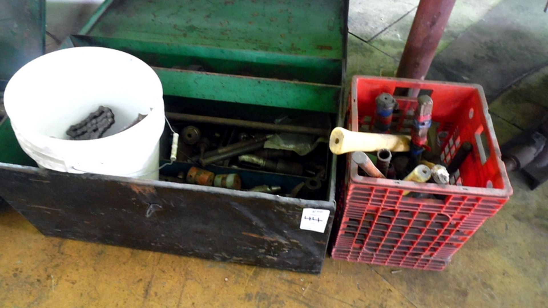 ASSORTED TOOL BOX w/ TOOLS