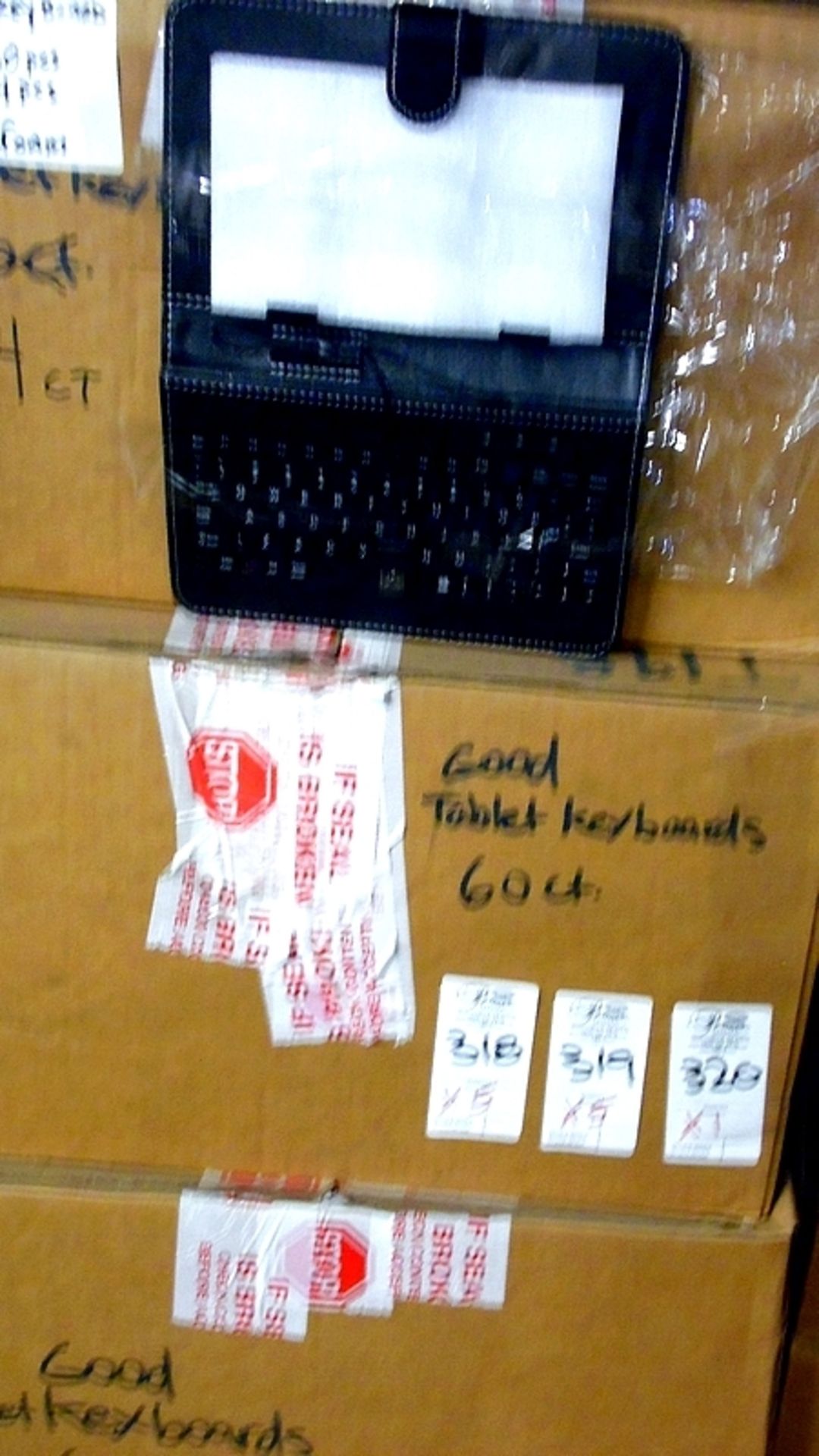 CASES OF 24 TABLET KEYBOARDS