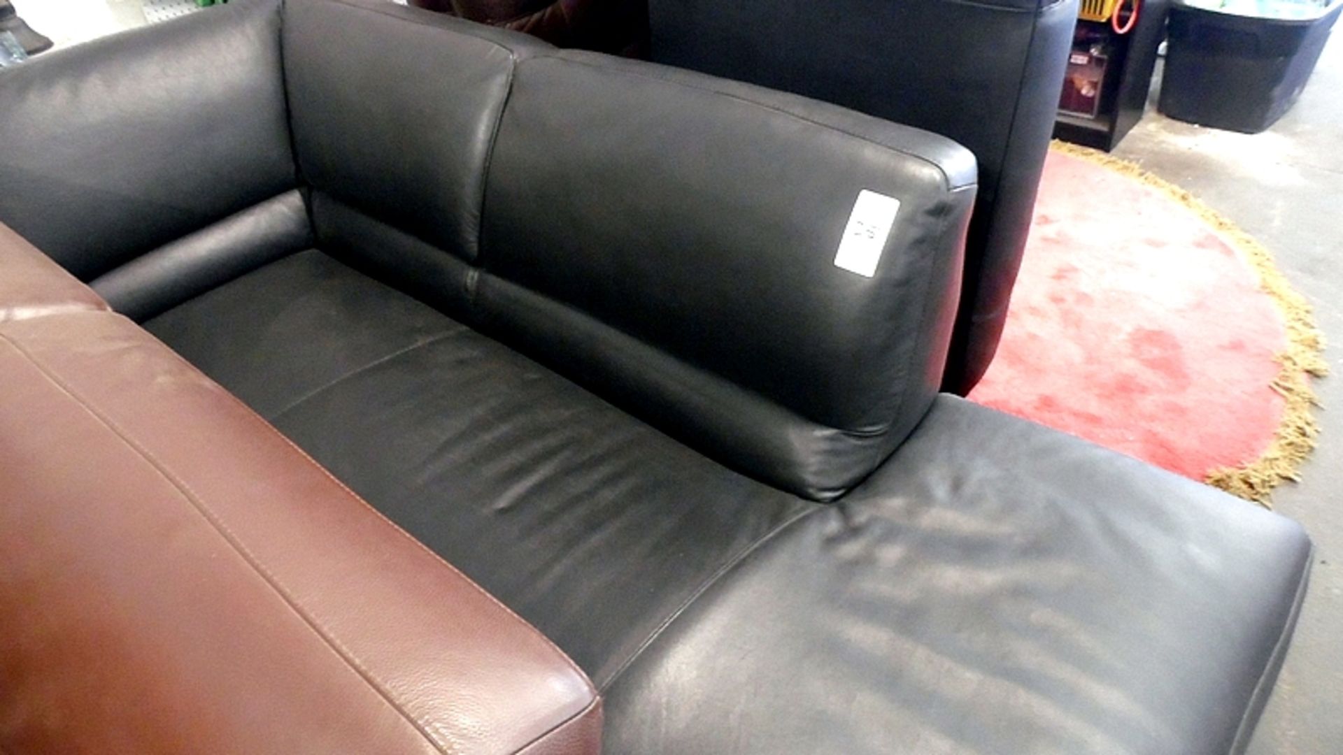 BLACK SOFA - Image 2 of 2