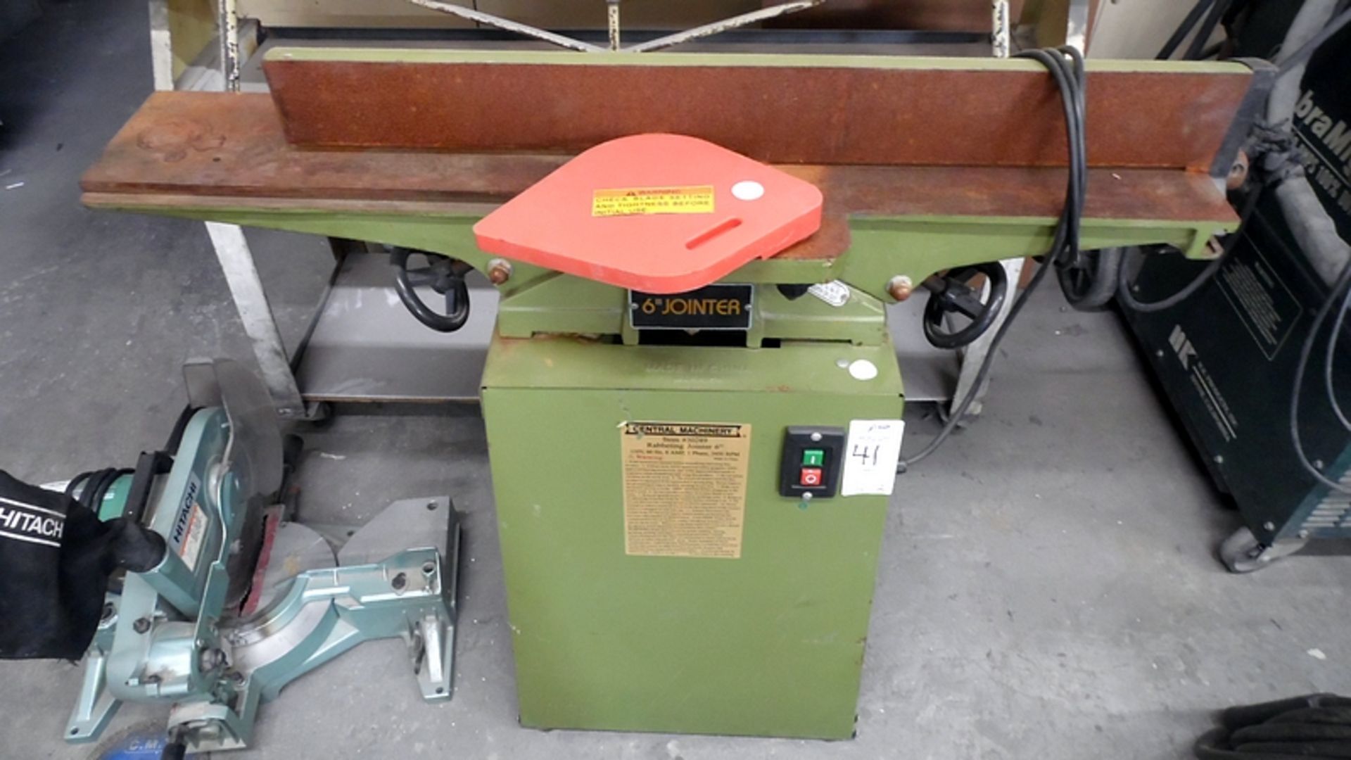 6" JOINTER CENTRAL MACHINERY