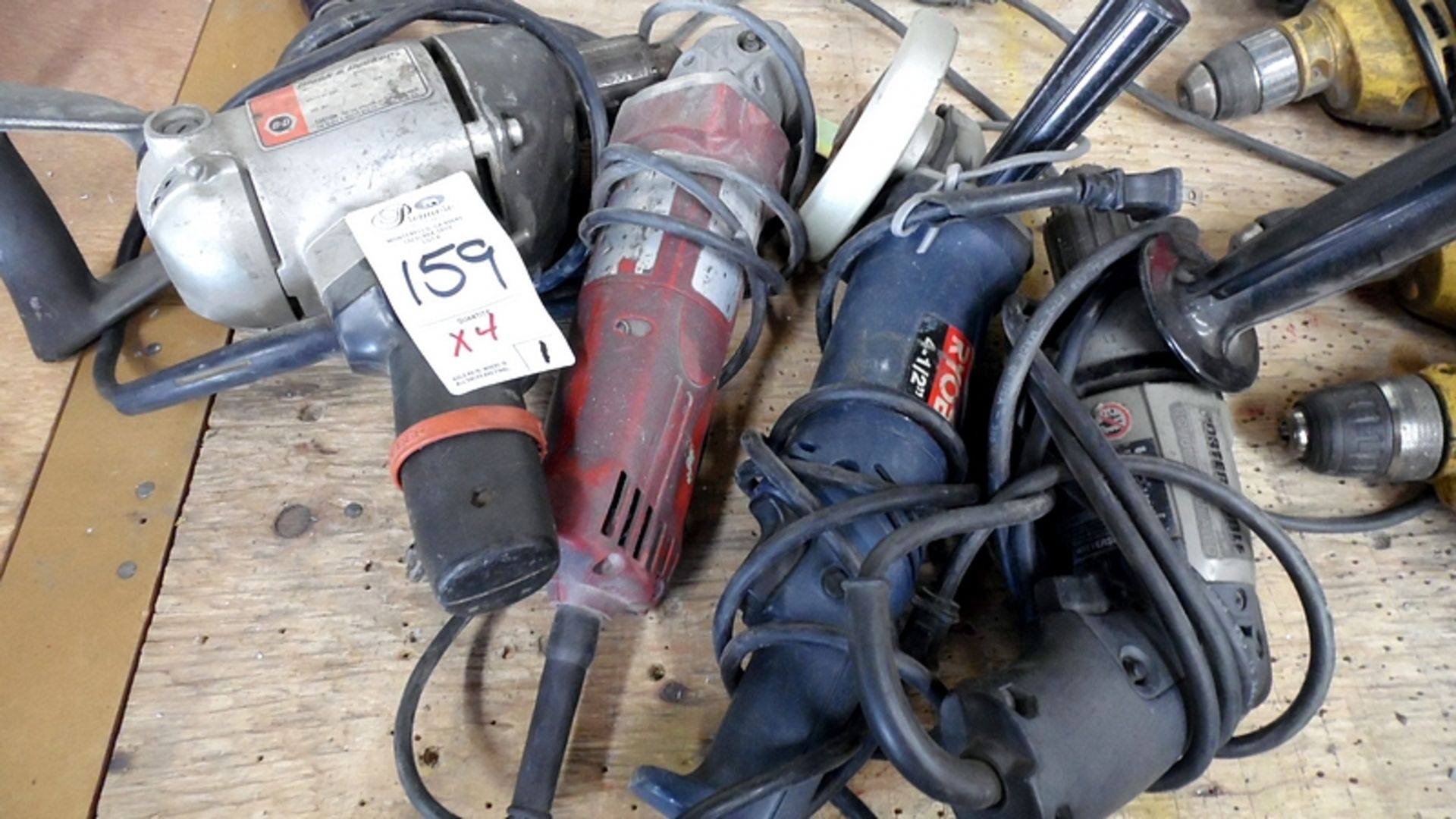 ASSORTED POWER TOOLS