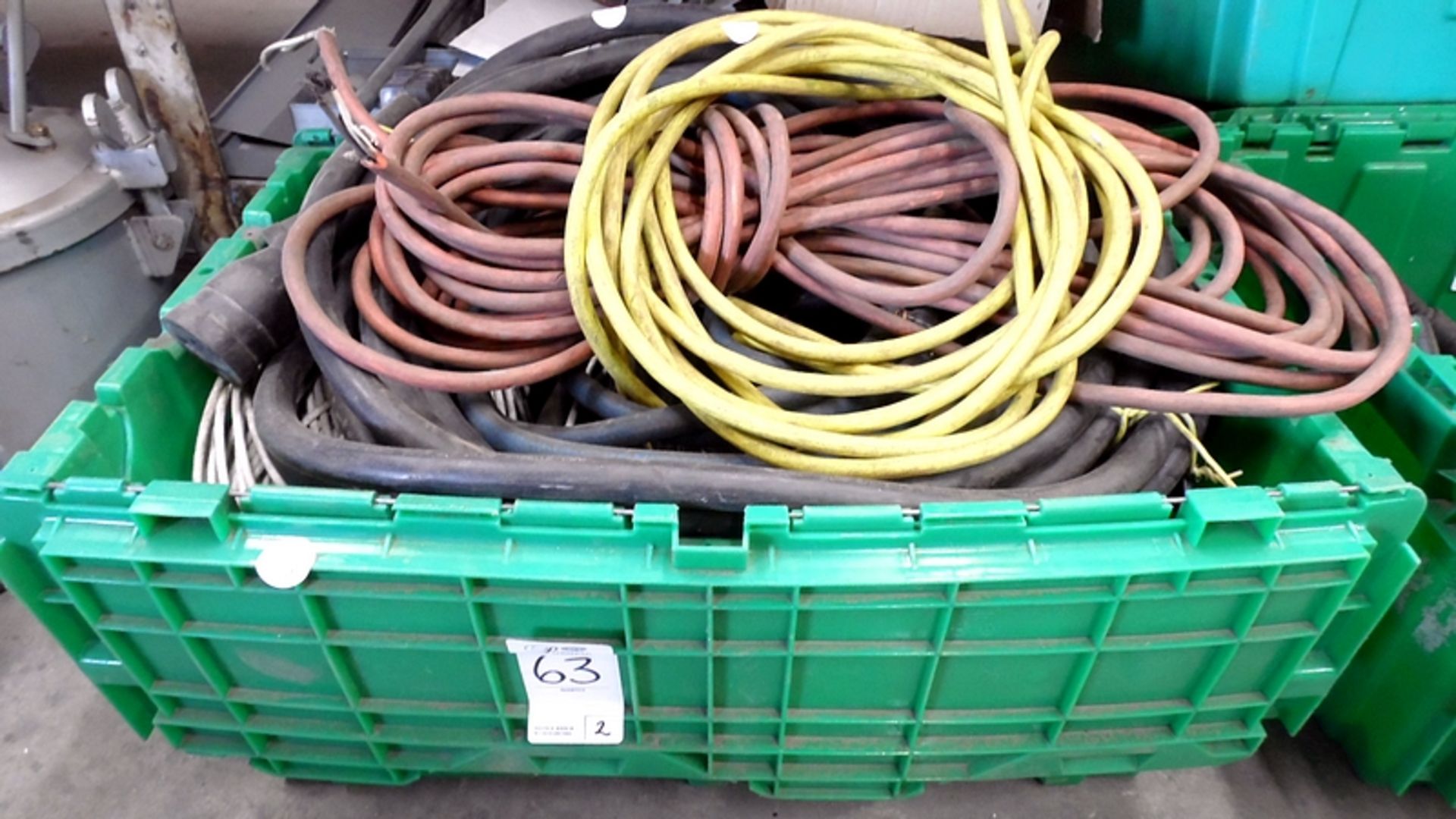 BOX OF ELECTRICAL CABLES