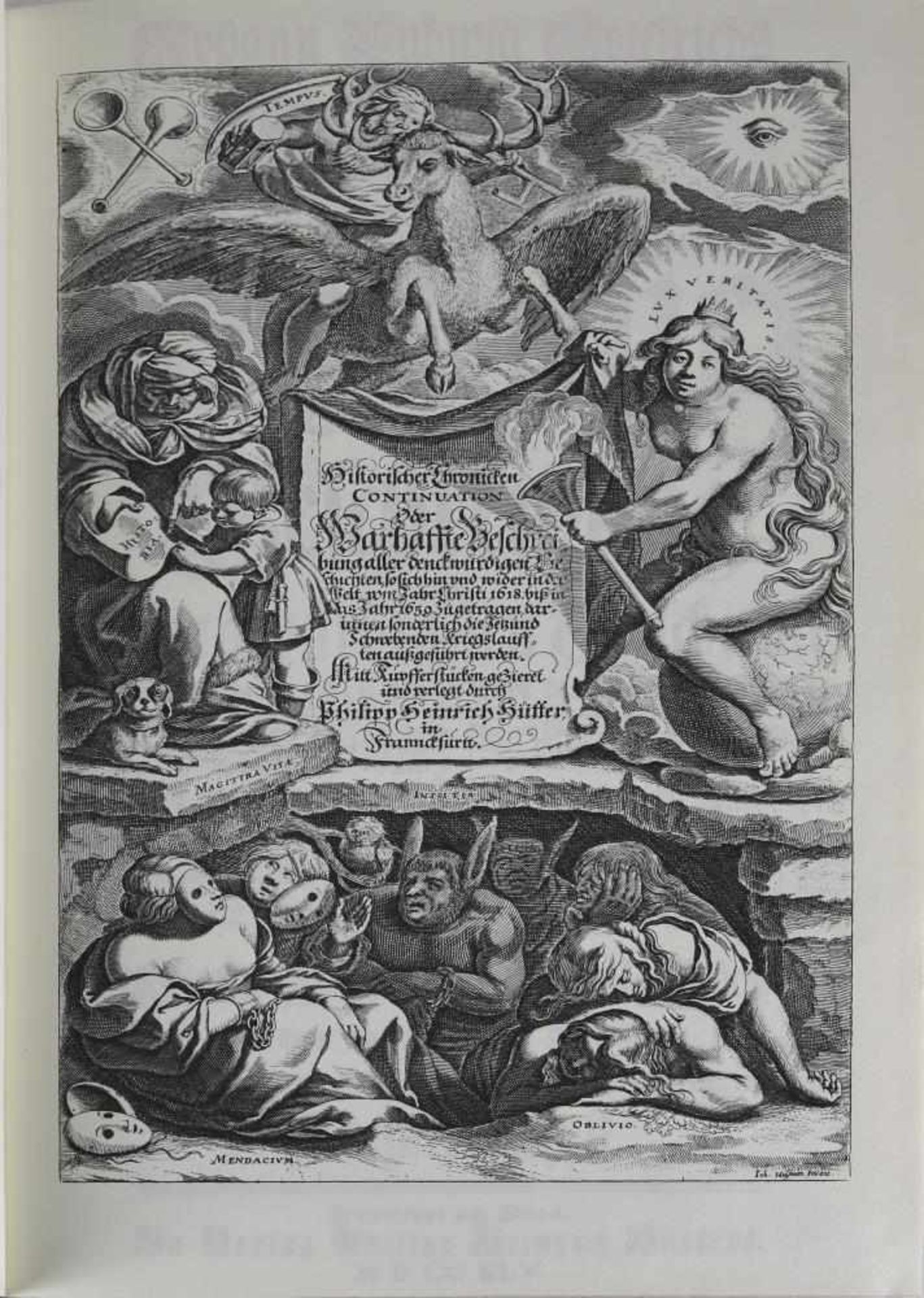 Johann Ludwig Gottfried Historische Chronick, Oder Beschreibung Der Merckwürdigsten Geschichte, So - Bild 6 aus 8