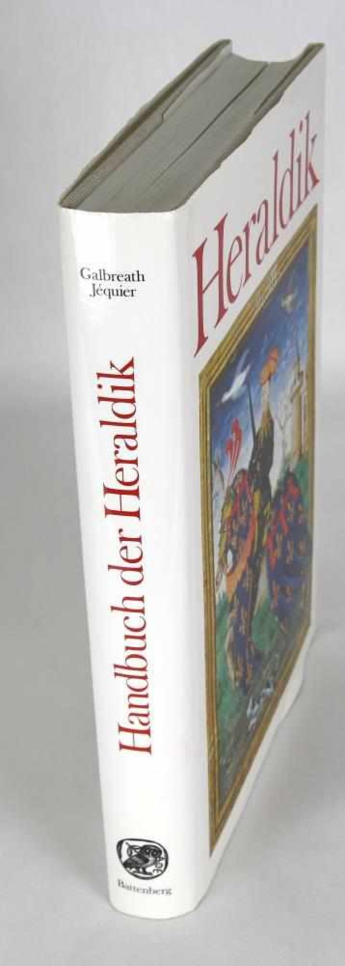 Handbuch der Heraldik Galbreath/Jequier. Leinenband mit SU, 340 Seiten. Battenberg 1990. Guter