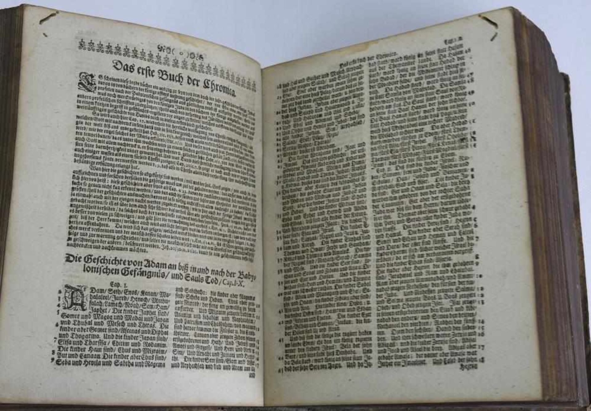 Mystische und Profetische Bibel Das ist die ganze Heil. Schrift Alten und Neuen Testaments auffs - Bild 3 aus 3