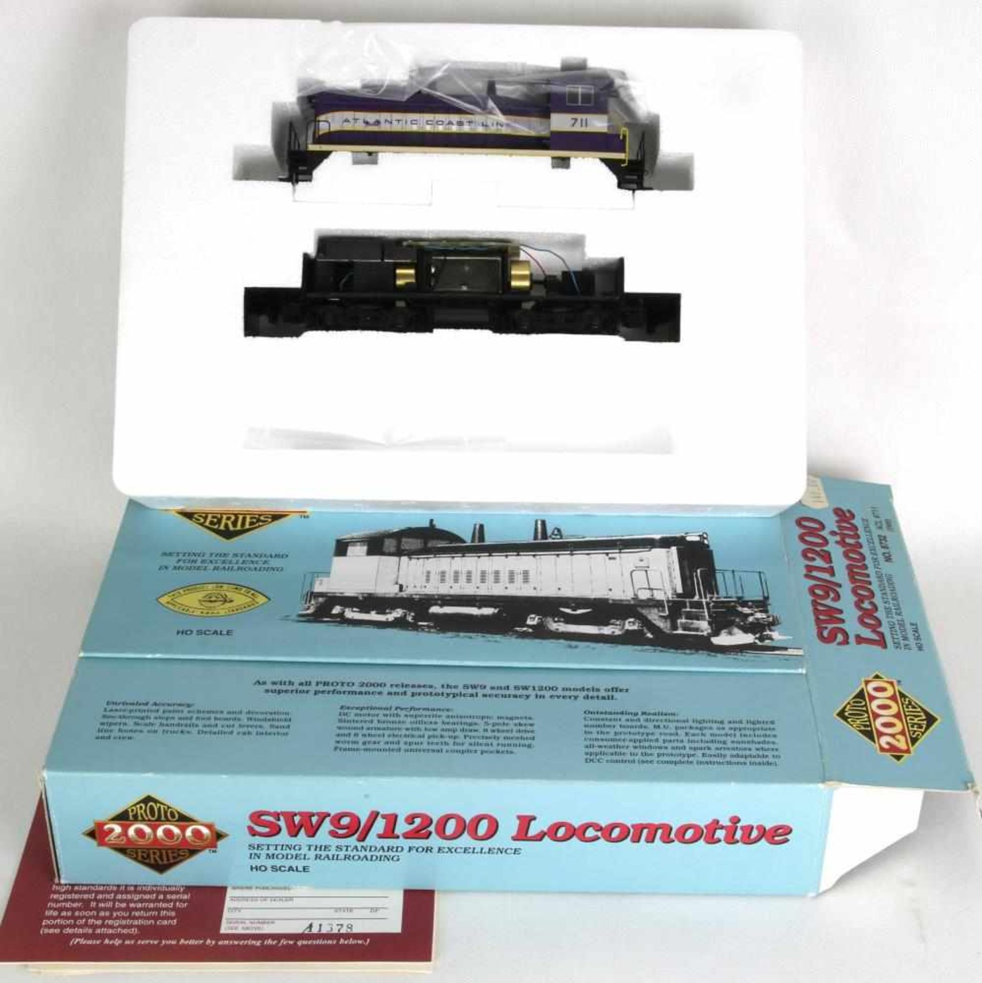 Diesellok H0. Proto 2000 Series 8732. Amerikanische Diesellok SW9/1200 in OVP. Nicht