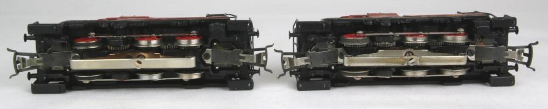 Zwei Diesel-Loks. Märklin H0 3064 (V60 1009) der DB, 3065 (V60 1009) der DB, beide in OVP. - Bild 4 aus 4
