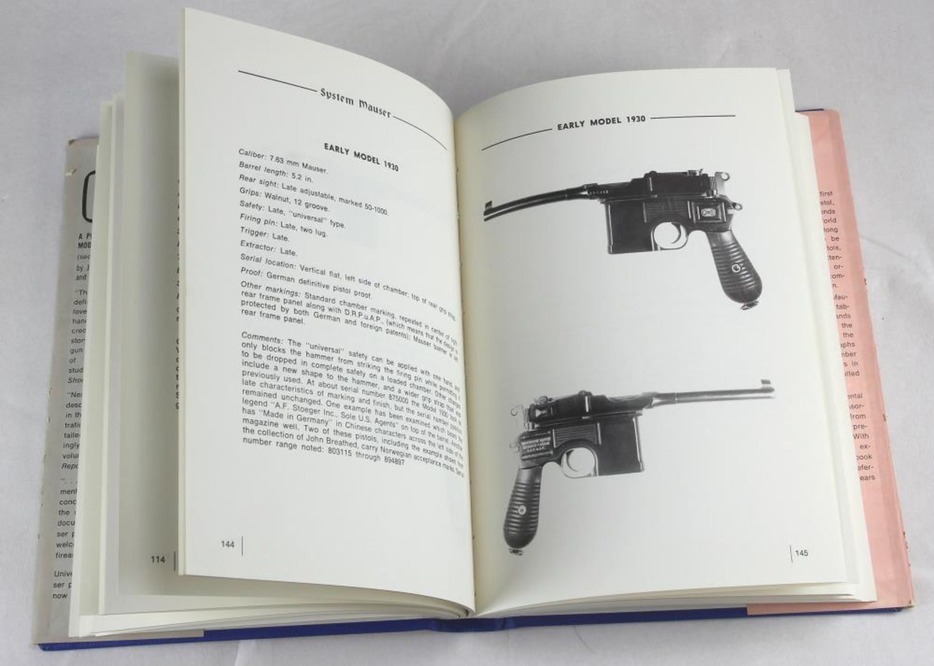 System Mauser. A pictorial history of the model 1896 self-loading pistol. Von John W. Breathed Jr. - Bild 3 aus 3