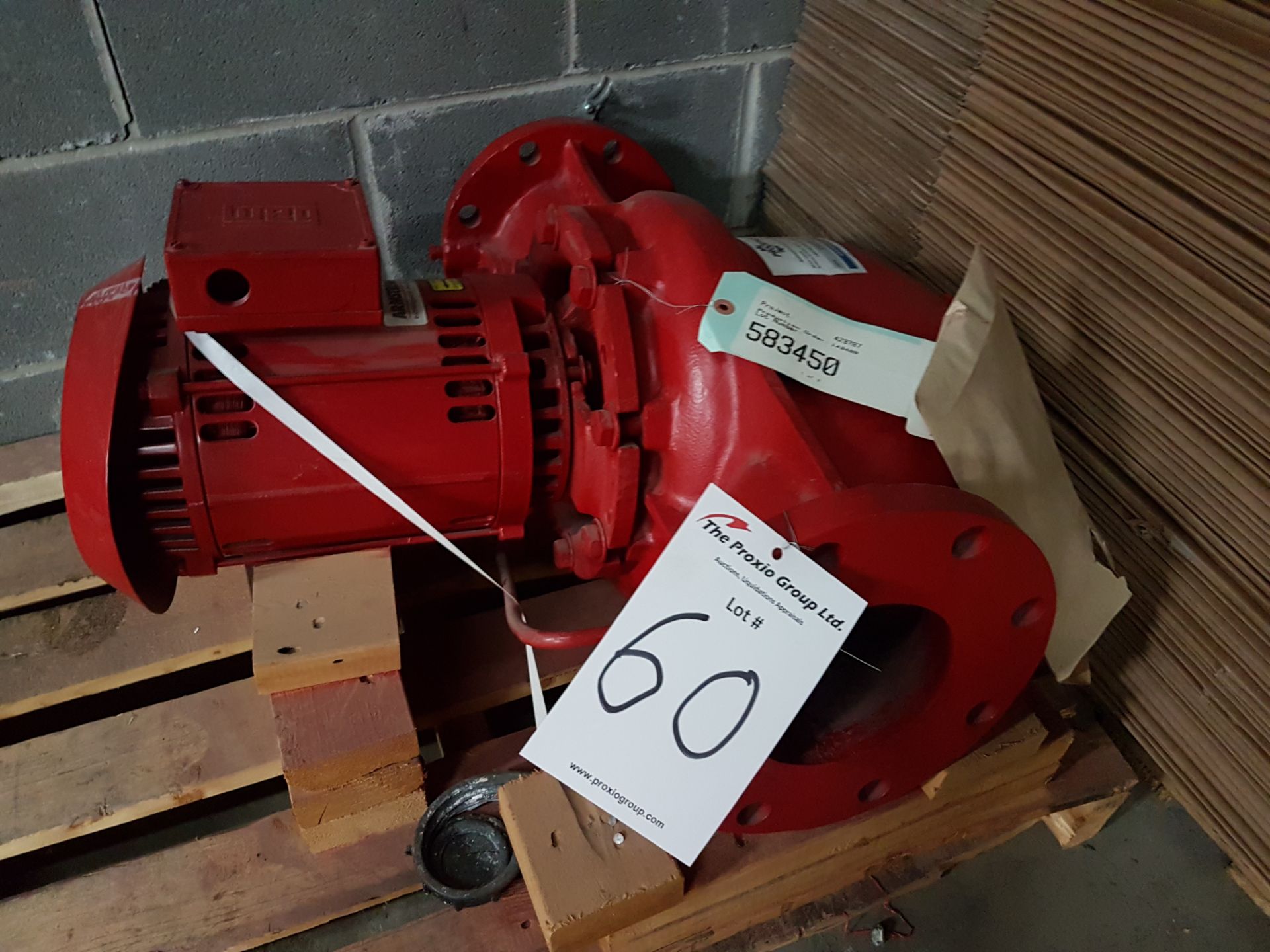 Unused Armstrong Weg Pump UL Listed Motor Certified for Fire Pump Application