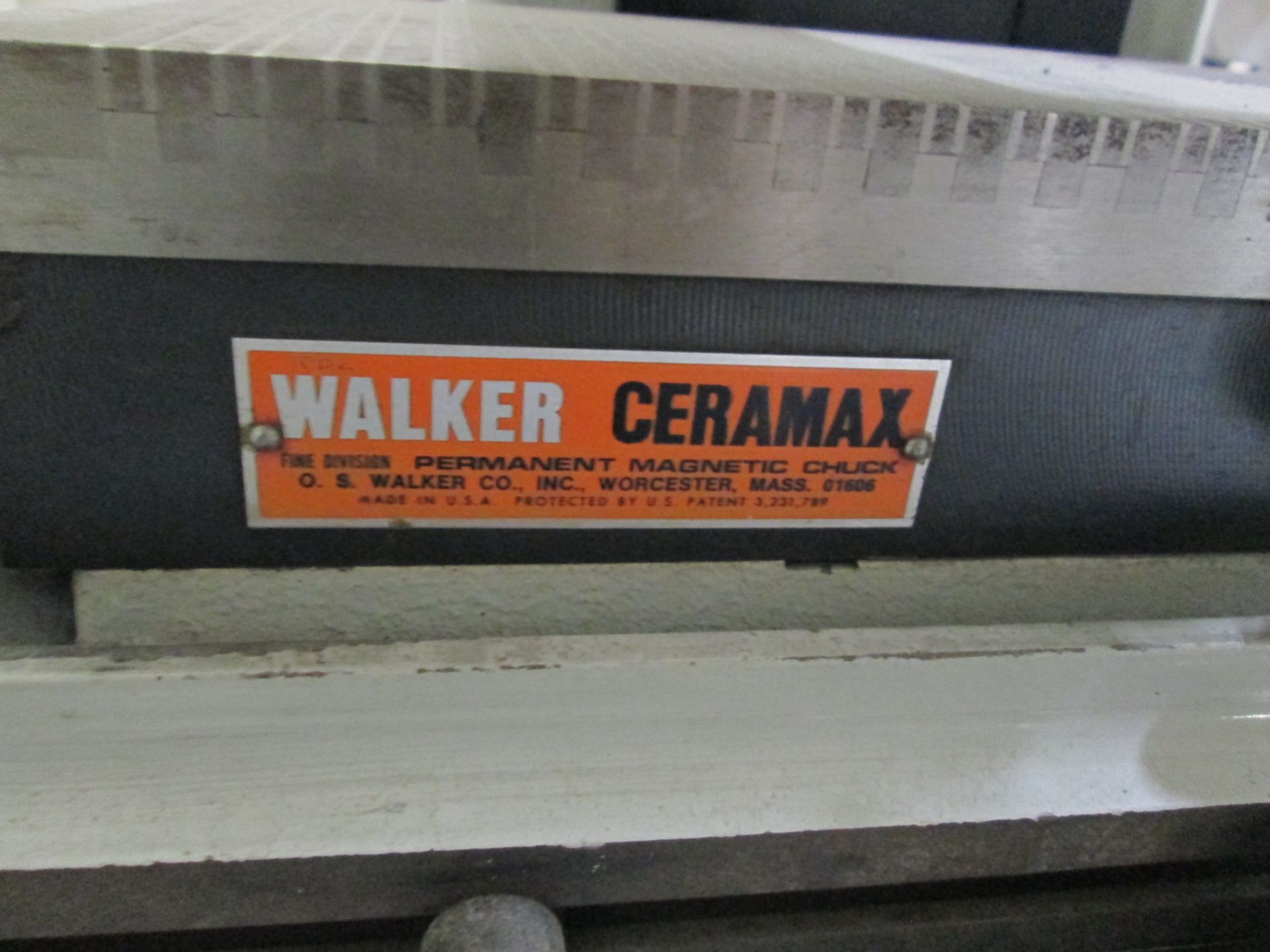 Harig 618 Surface Grinder, 6" x 18" Walker Ceramex permanent magnetic chuck, 6" wheel diameter, - Image 9 of 16