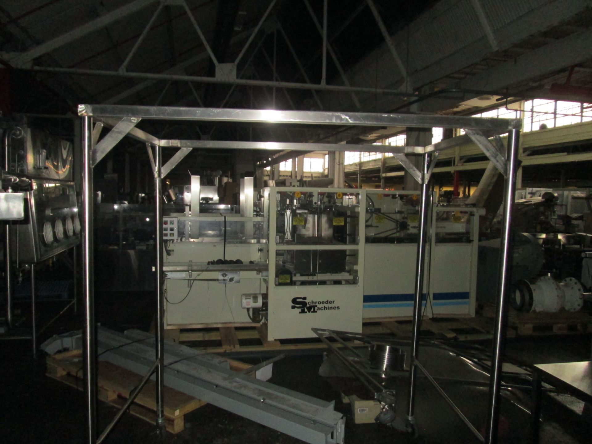 Mobile Containment unit, Stainless Steel construction moblie frames with curtains - Image 4 of 4