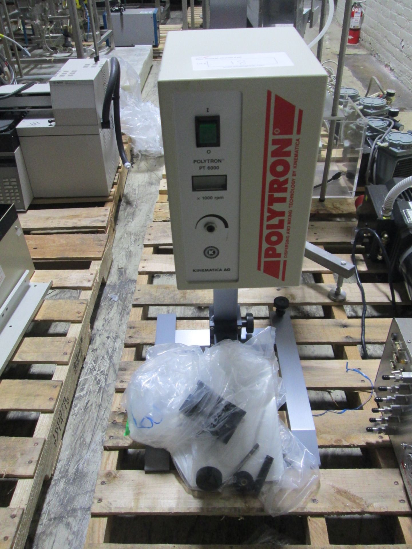 Polytron Kinematica Homogenizer Disperser AG PT 6000 NR 64003, 115v, PT MR6000