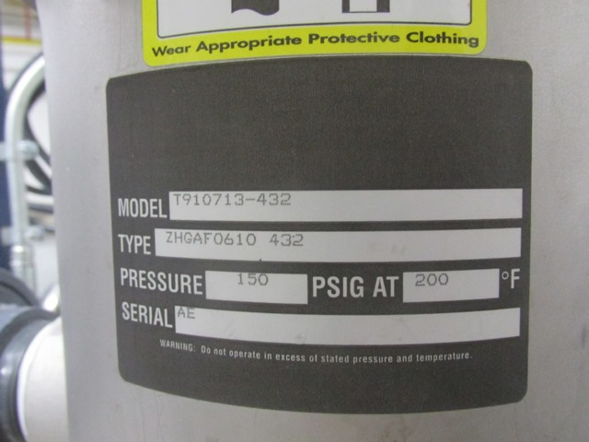 US Filter CIP Skid, Model 67/CIP30-480 - Image 7 of 8