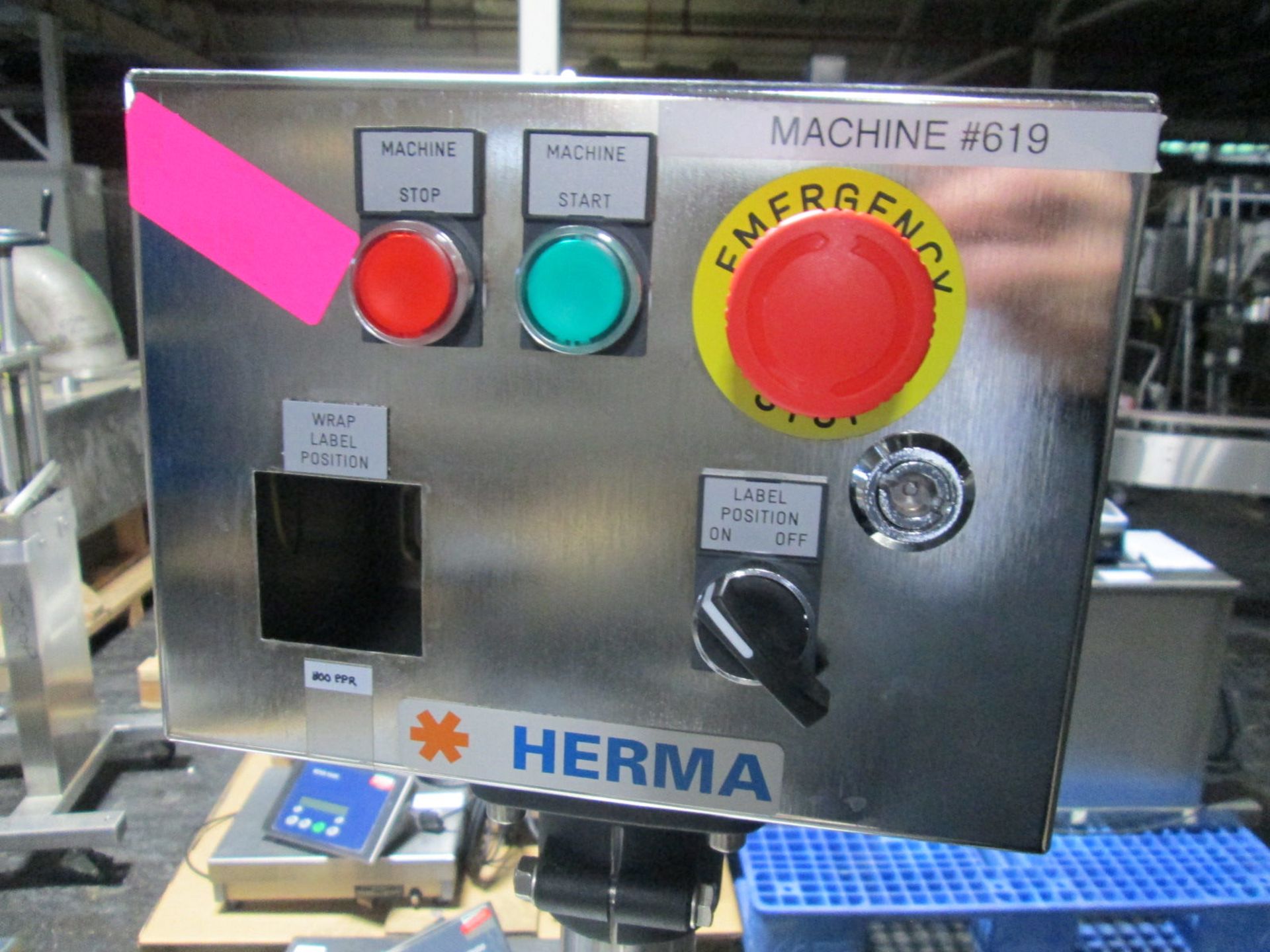 Herma Pressure Sensitive Labeler - Image 7 of 15