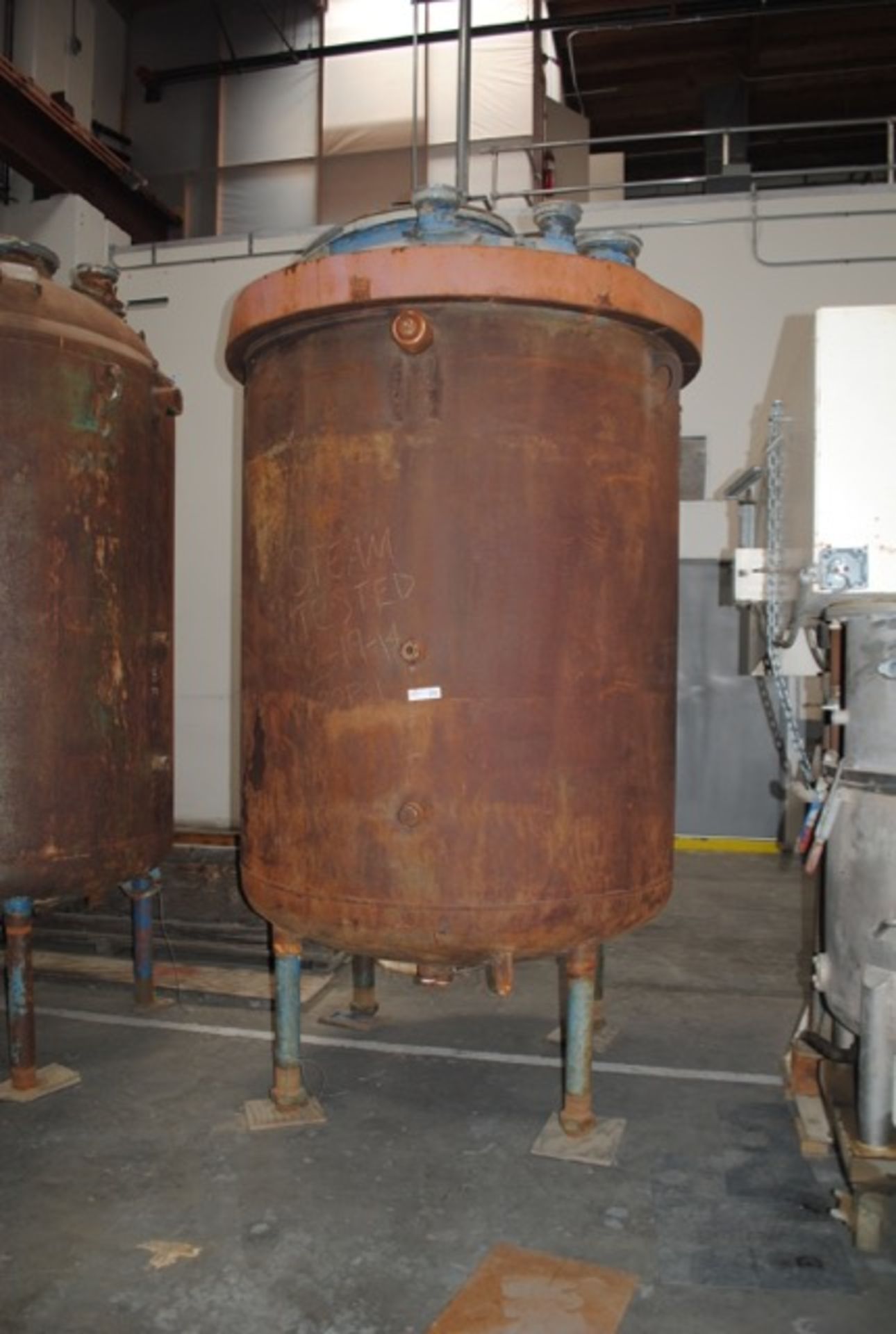 1000 Gal Pfaudler Reactor Body