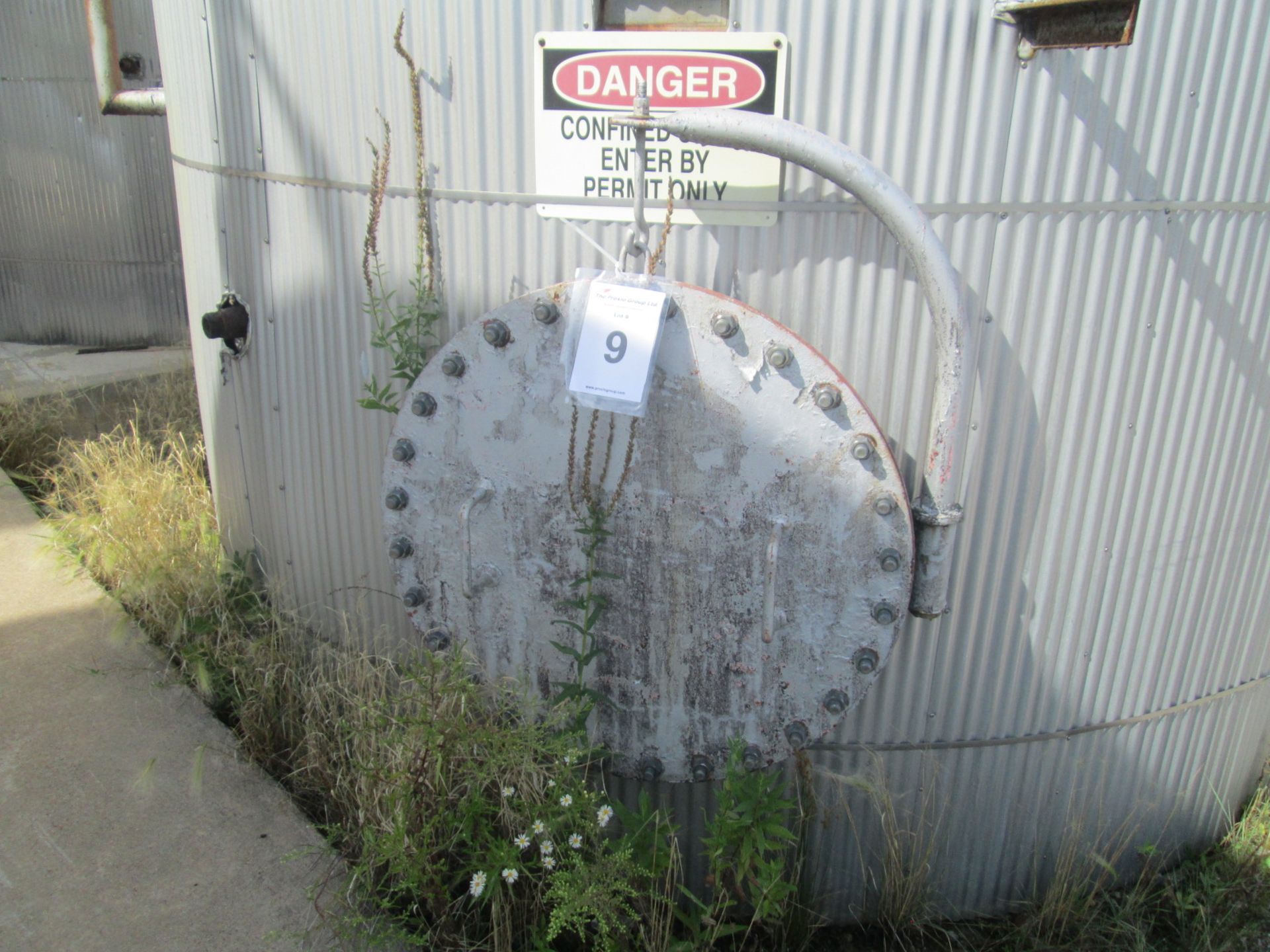 8000 Gallon (approx) O'Conner Carbon Steel Tank, Serial Number T-1205 - Image 5 of 8