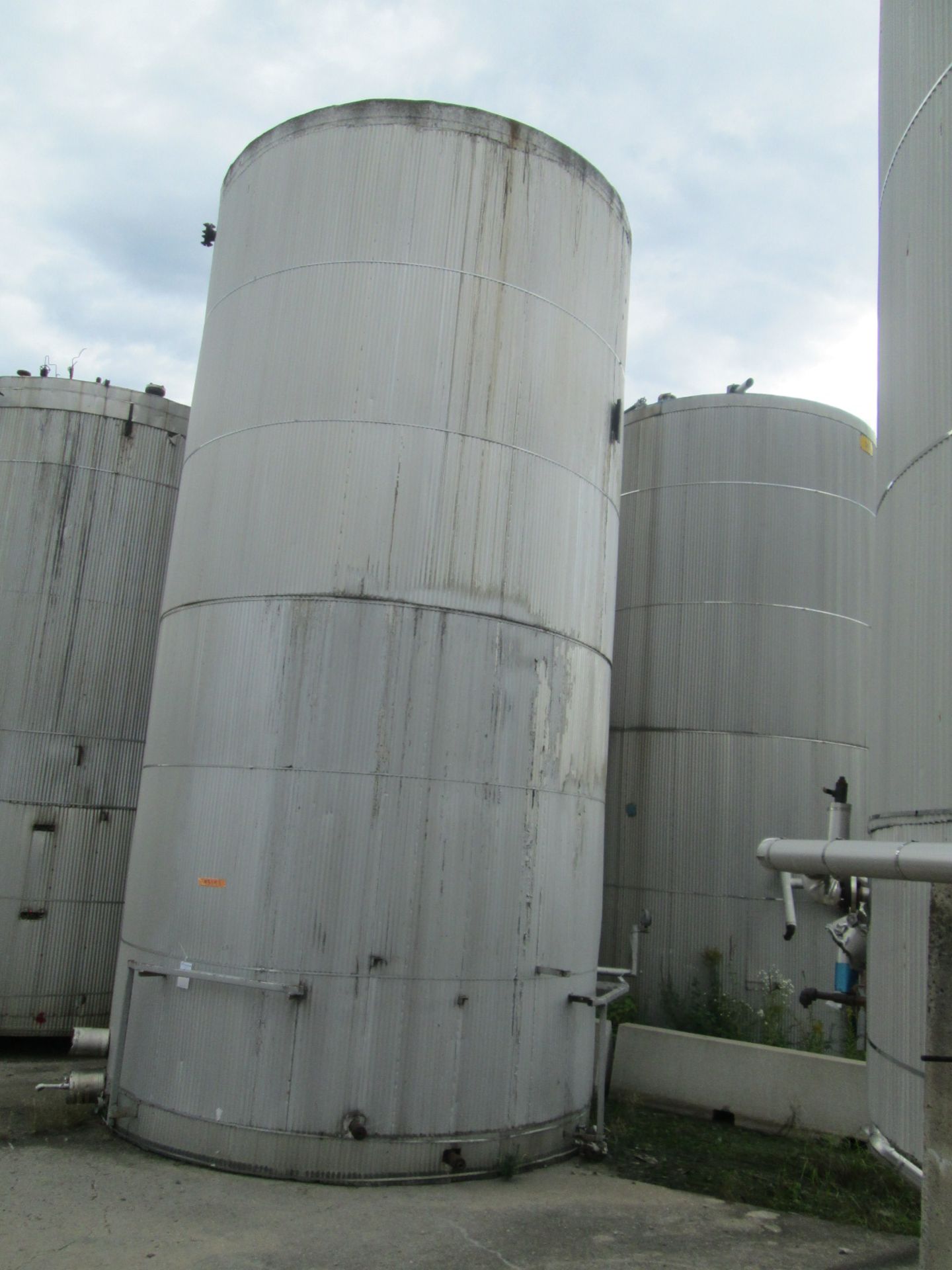 18000 gallon O'Conner storage tank, carbon steel construction, 11'6" diameter x 23'6" straight - Image 7 of 7