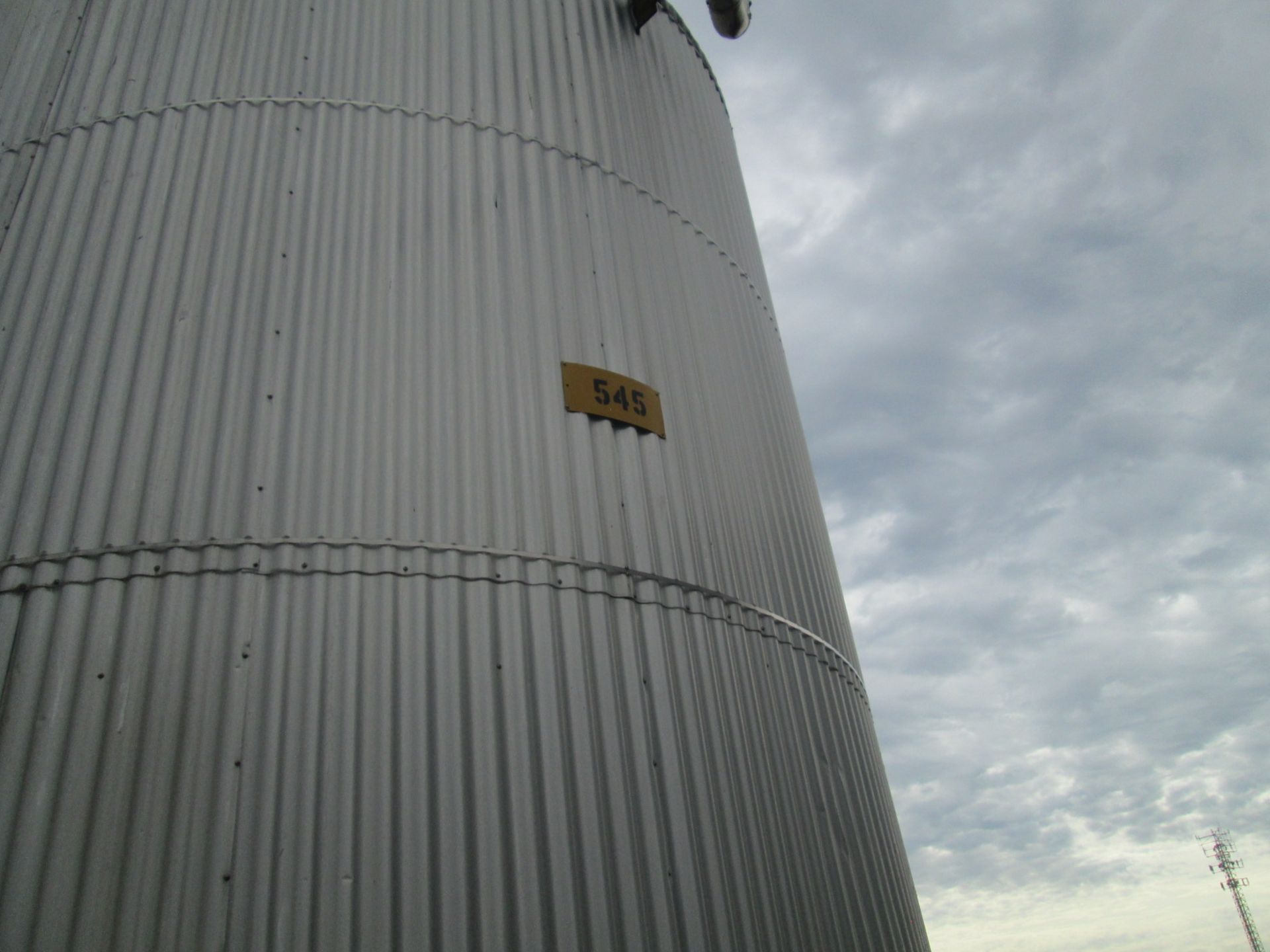 14500 O'Conner storage tank, carbon steel construction, 11'6" diameter x 18'6" straight side, dome - Image 5 of 7