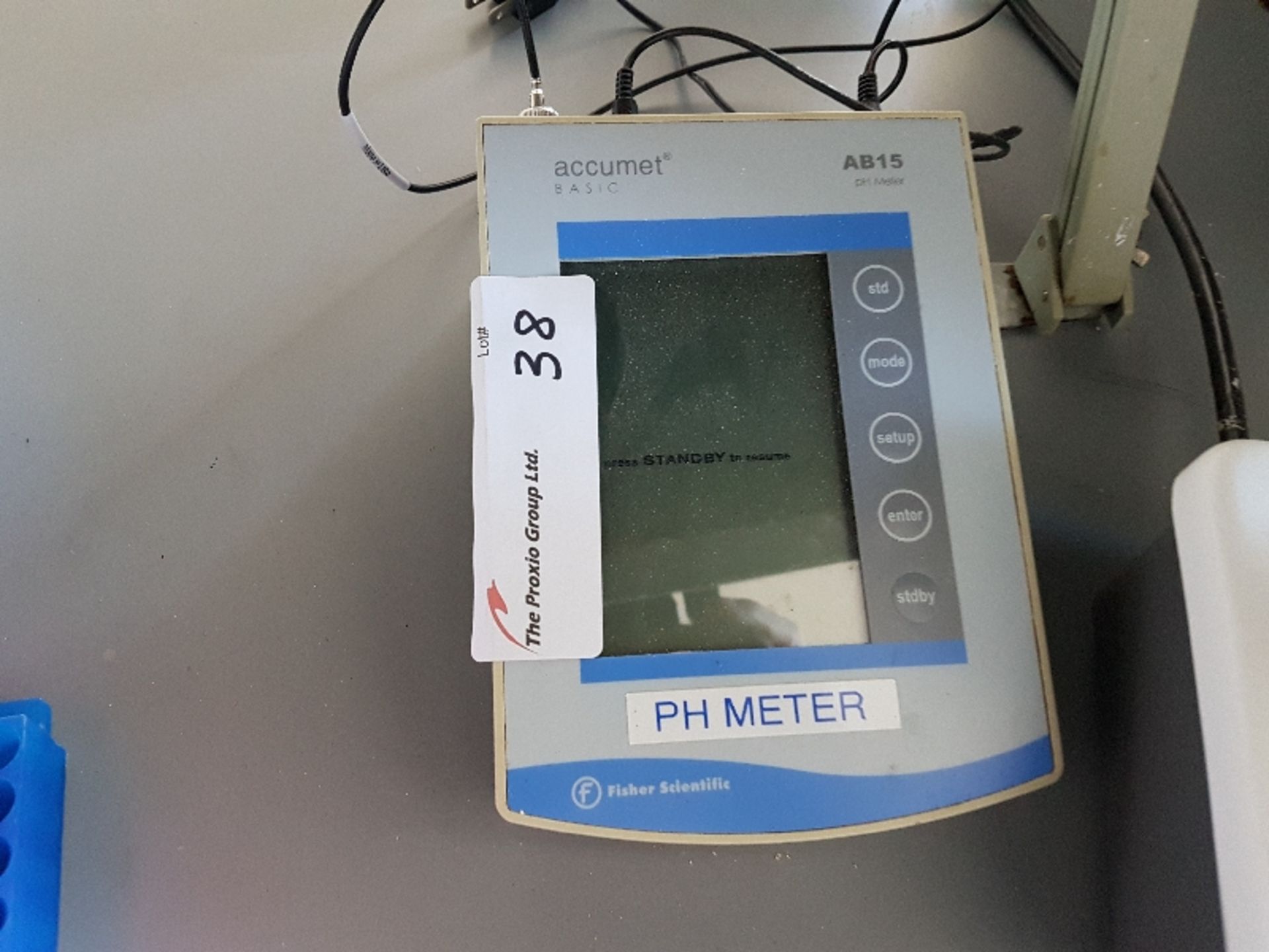 Fisher Scientific AB 15 PH Meter (setup) - Image 4 of 4