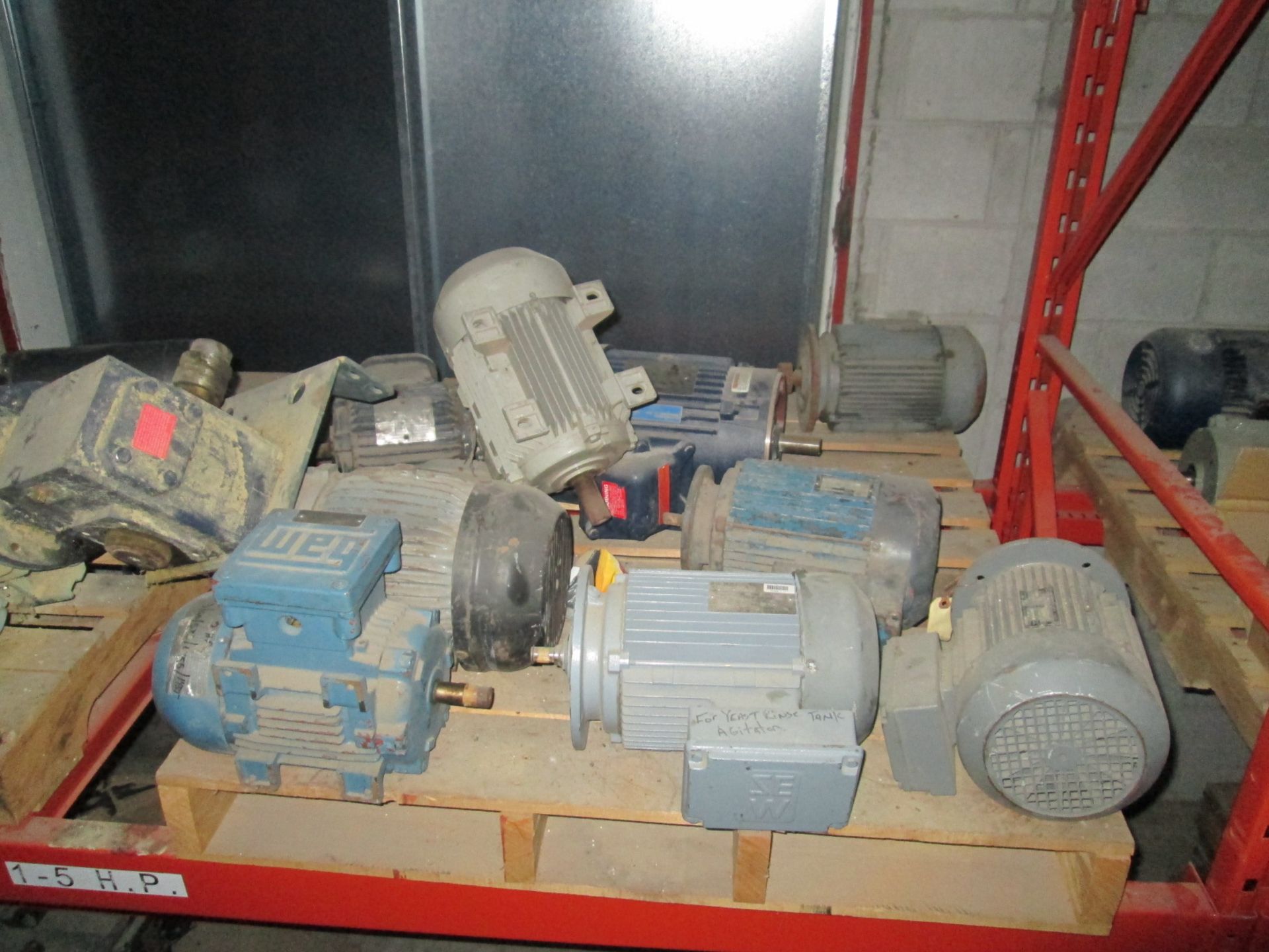 Lot of Used Motors from 1-5 HP - Shop Stores - Image 3 of 5