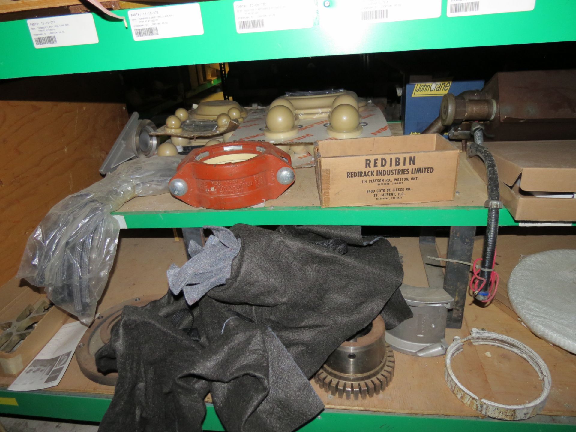 (1) Lot Spare parts on 2 sections of racking - Image 18 of 30