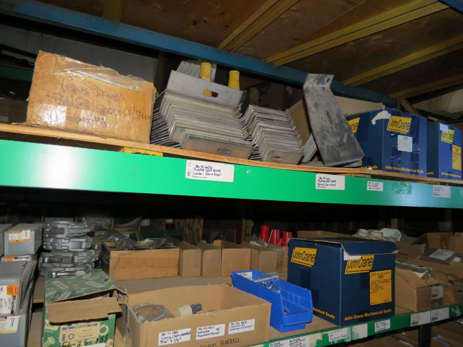 (1) Lot Spare parts on 2 sections of racking - Image 11 of 30