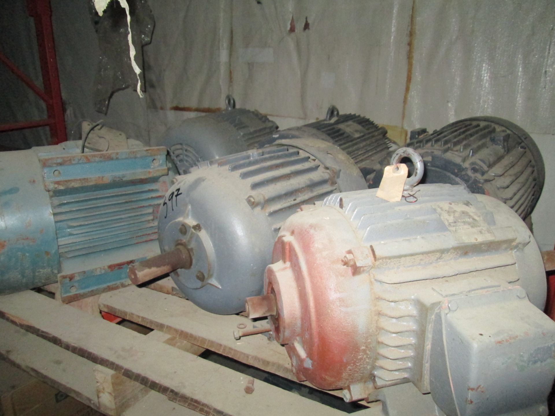 Lot of (6) Assorted Used Electric Motors - Image 2 of 3