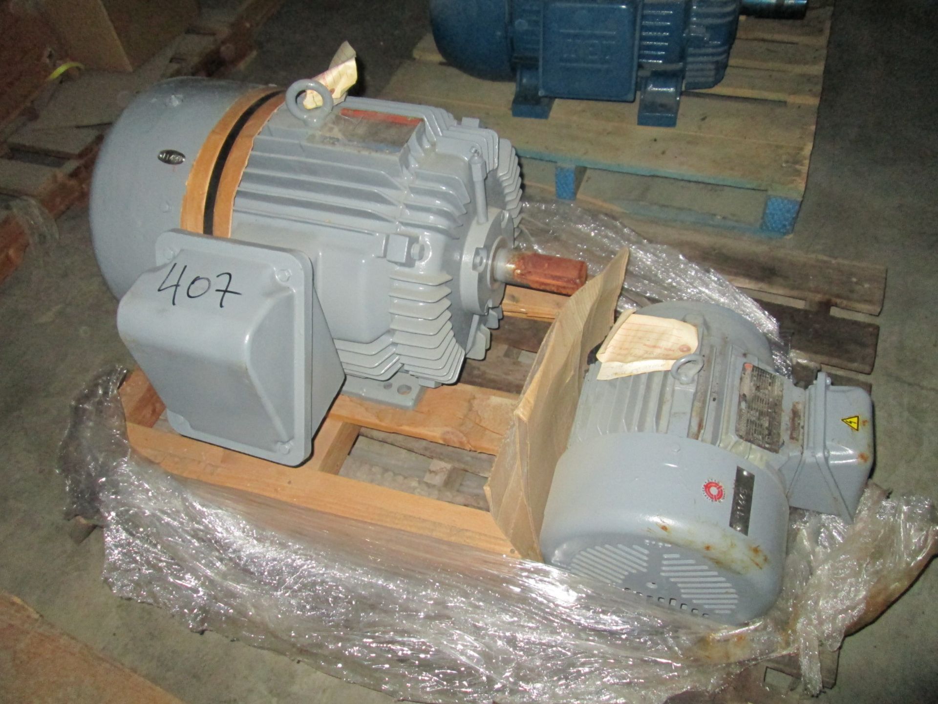 (2) Electric Motors 25HP & 7.5HP